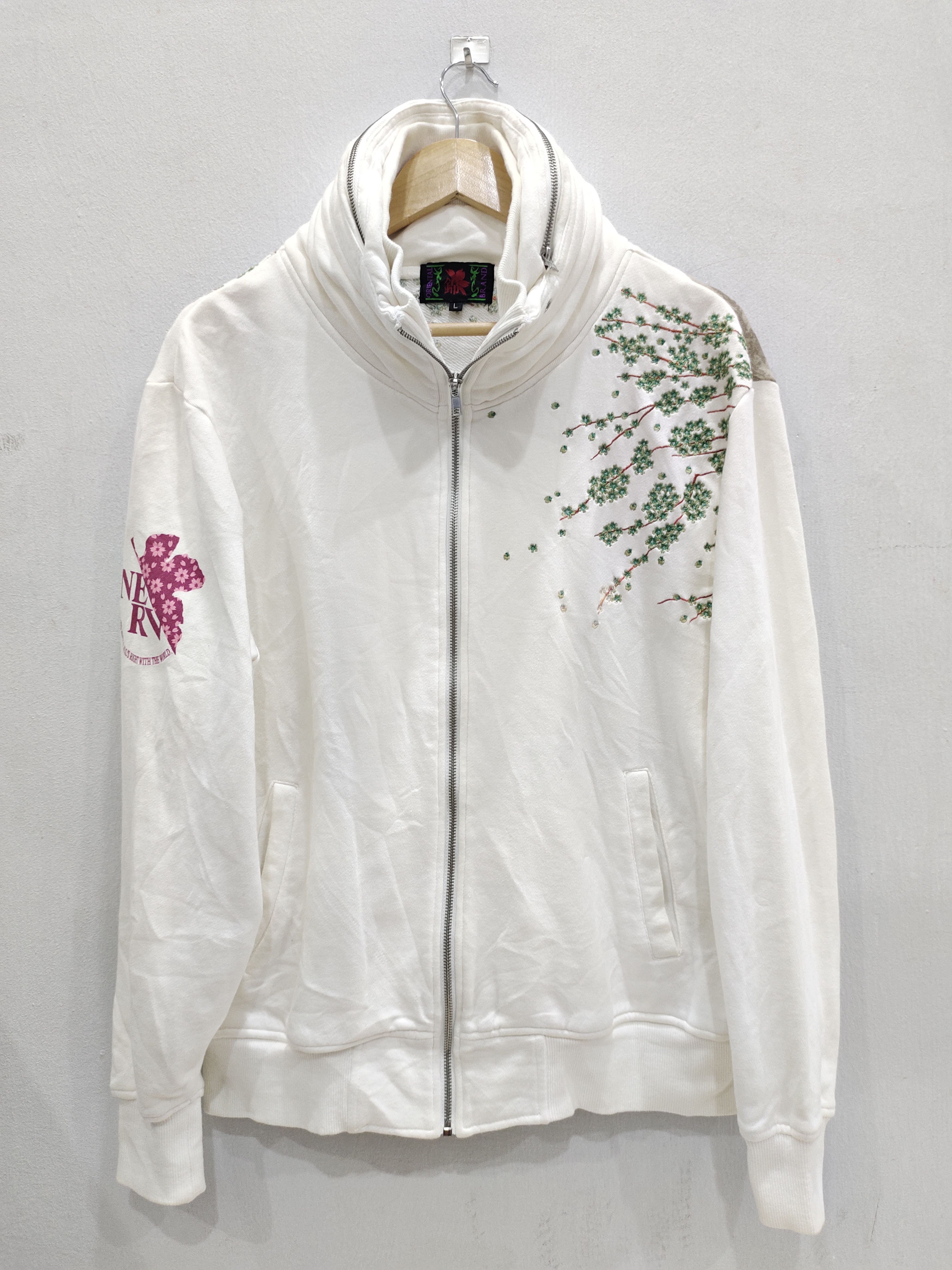 Anime Vintage Evangelion x Nishiki Hoodie Size US L / EU 52-54 / 3 - 2 Thumbnail