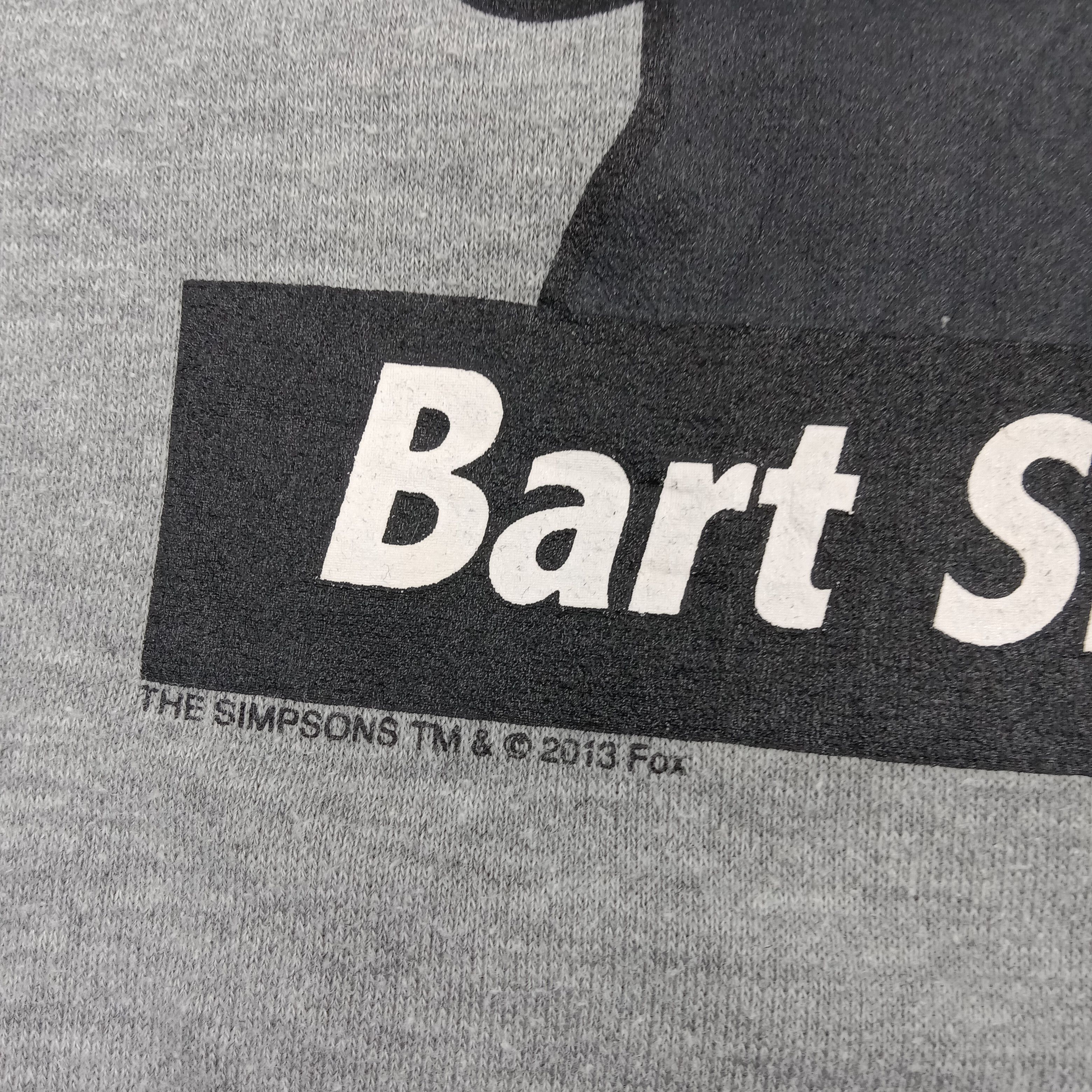 The Simpsons Official Bart Simpson 2013 Graphic Sweatshirt C293N25 Size US M / EU 48-50 / 2 - 3 Thumbnail