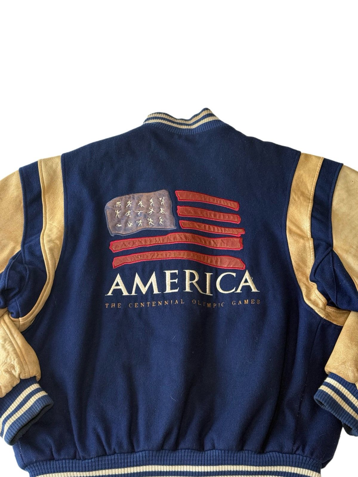 Other Vintage 1996 Olympic Games Varsity Jacket Size US L / EU 52-54 / 3 - 8 Thumbnail