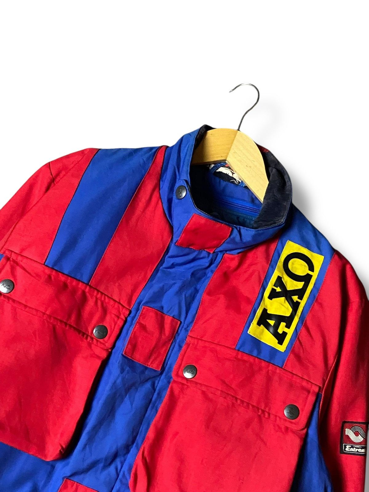 Japanese Brand 90’s AXO Fet Sport Racing Motorcross Jacket (151) Size US M / EU 48-50 / 2 - 10 Thumbnail