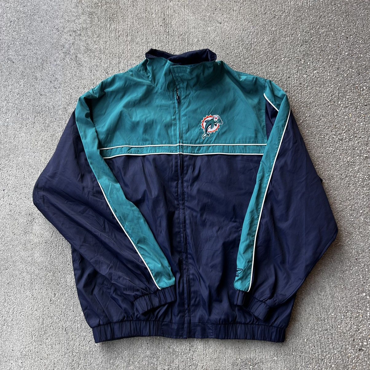 NFL Vintage 2000 Reebok NFL Miami Dolphins windbreaker Size US L / EU 52-54 / 3 - 1 Thumbnail