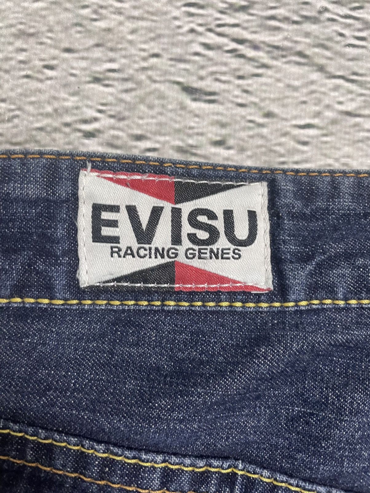 Evisu Evisu jeans vintage blue denim red racing genes double knee Size US 30 / EU 46 - 5 Thumbnail