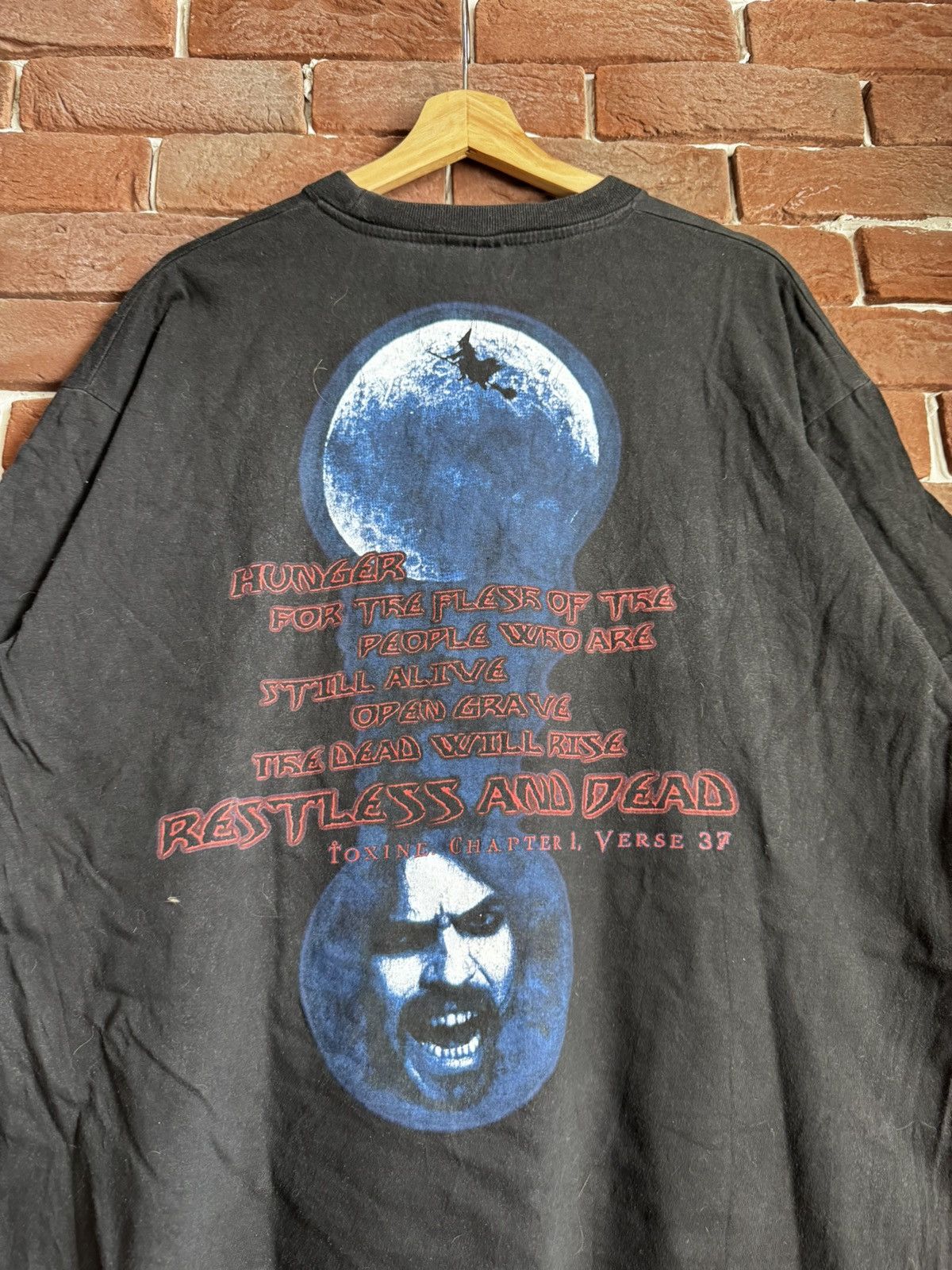 Witchery Vintage 90s Metal Rock Band Tee Grail Rare BDSM