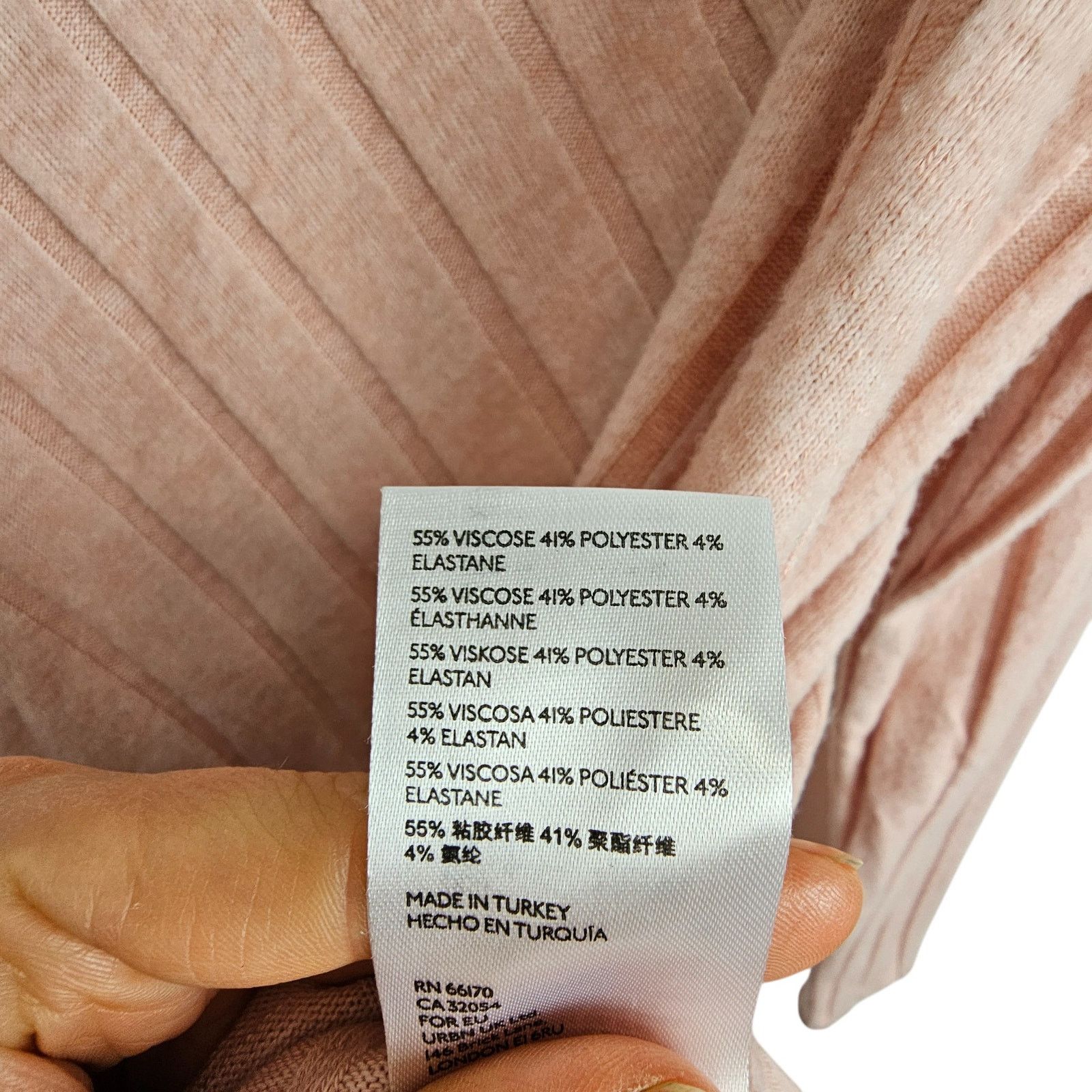 Anthropologie Maeve Anthropologe Ribbed Pullover Sweater M Pink Minimalist Size M / US 6-8 / IT 42-44 - 7 Thumbnail
