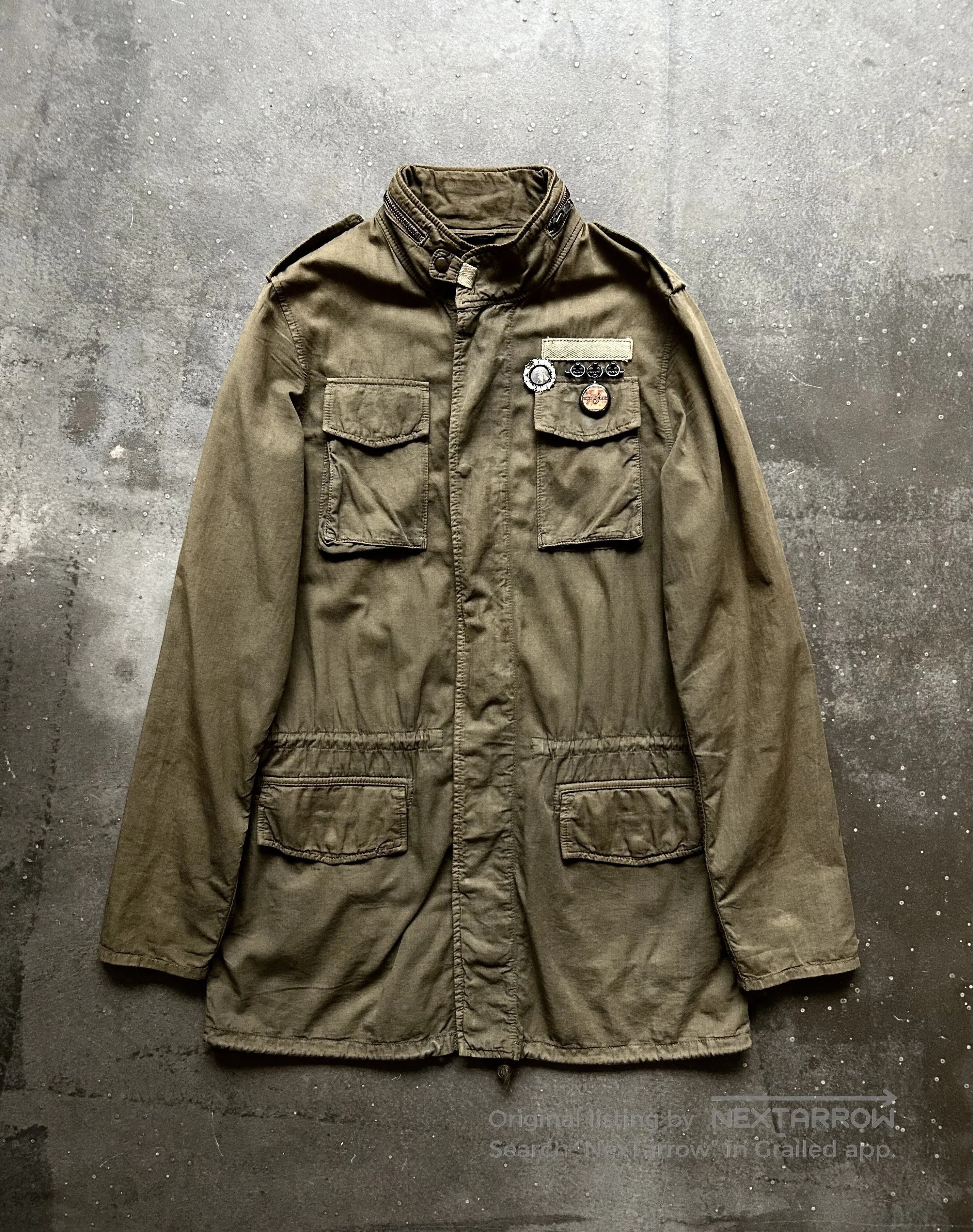 Share Spirit Homme SHARE SPIRIT Hunting Jacket with Badge. Size US S / EU 44-46 / 1 - 1 Thumbnail