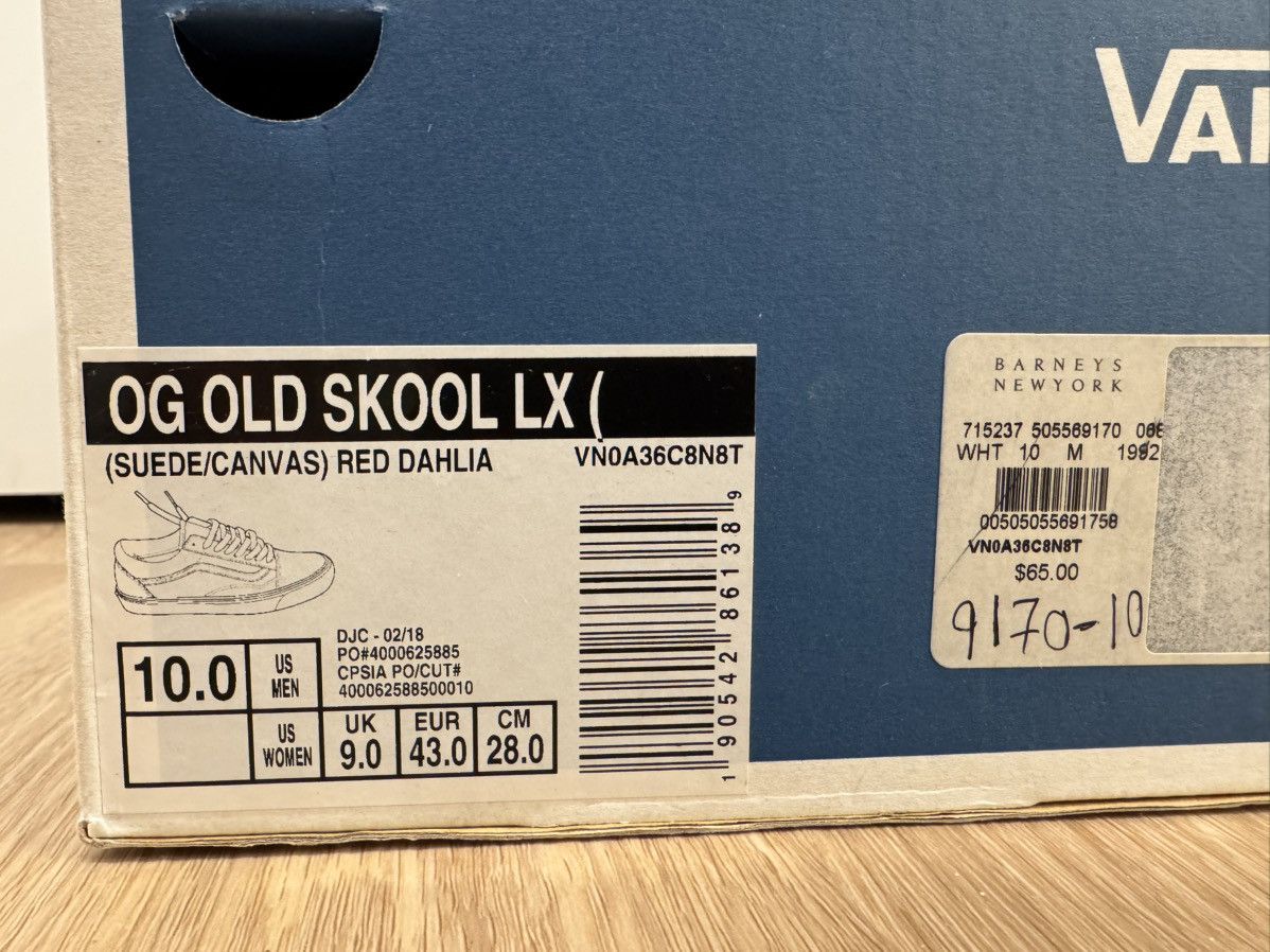 Vans Vans OG Old Skool LX Size US 10 / EU 43 - 6 Thumbnail