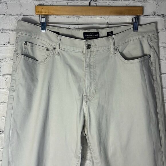Lucky Brand Lucky Brand Mens Khaki Stretch Pants 410 Athletic Slim size Size US 38 / EU 54 - 2 Thumbnail