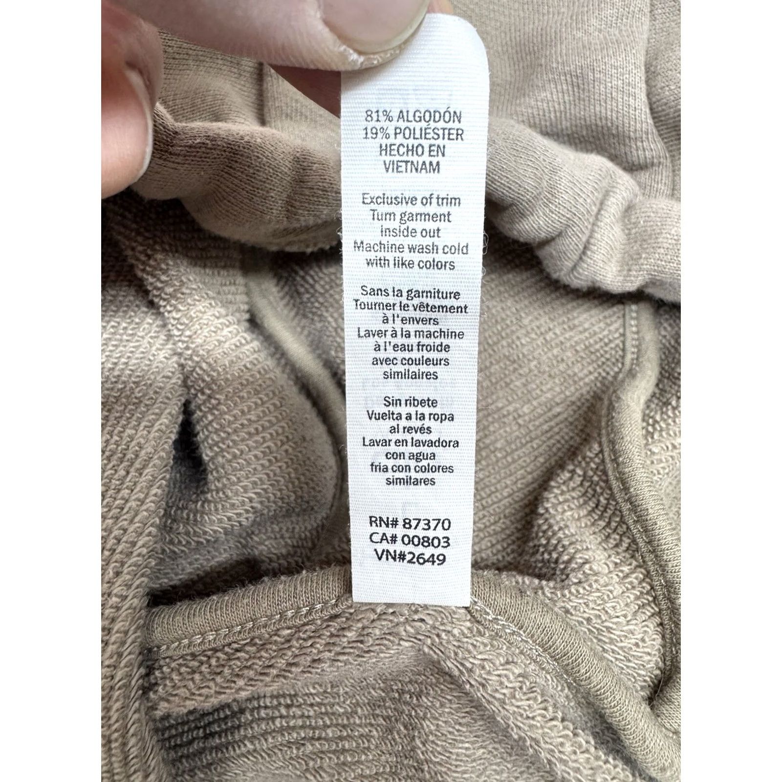 Alo Yoga Alo Yoga Hoodie Pullover Relaxed Oversized Baggy Mens Large Brown Crewneck? (Note: Original title keywords reorganized for search.) Size US L / EU 52-54 / 3 - 3 Thumbnail