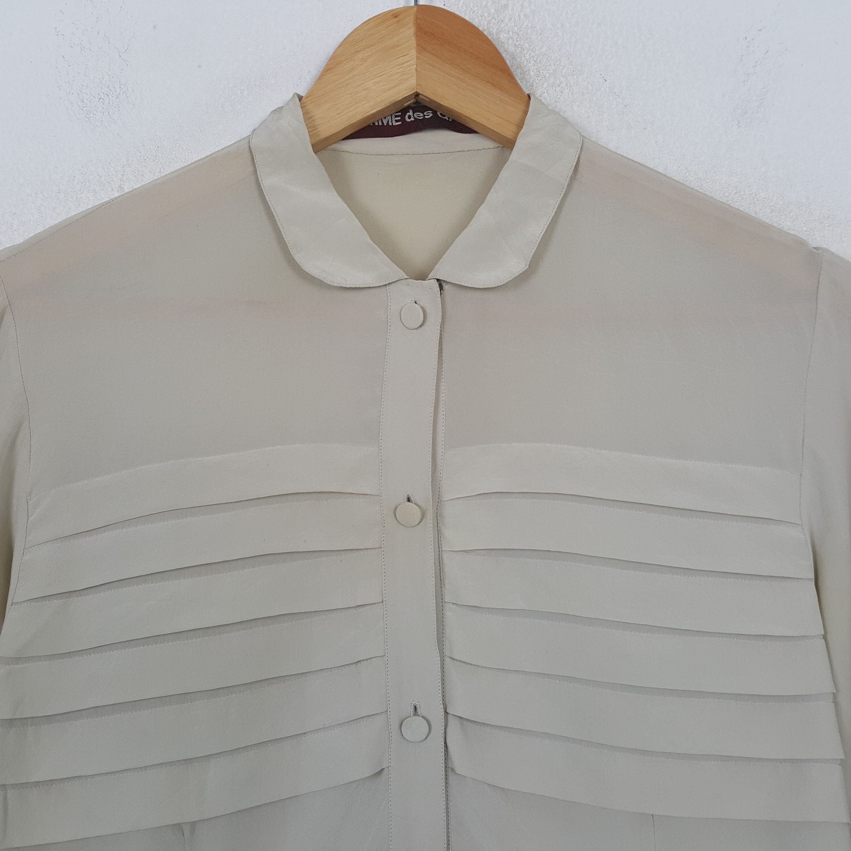 Comme des Garcons Vintage Comme des Garçons Japanese Fashion Brand Shirt RR13 Size M / US 6-8 / IT 42-44 - 2 Thumbnail