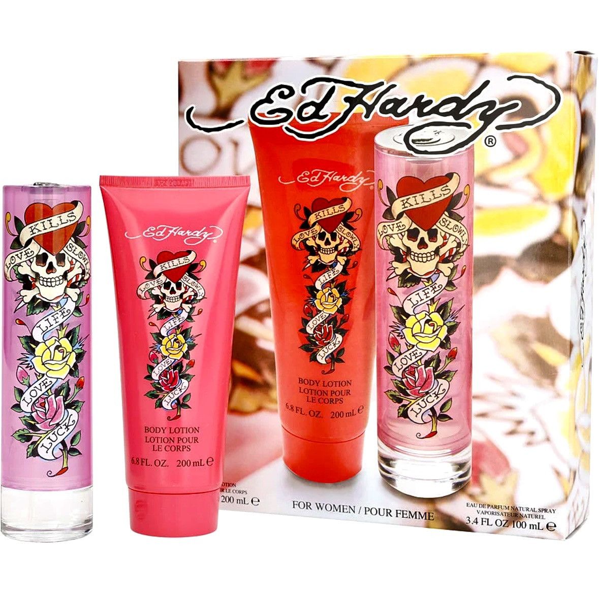 Ed Hardy ED Hardy 2pc perfume set for women Size ONE SIZE - 1 Preview
