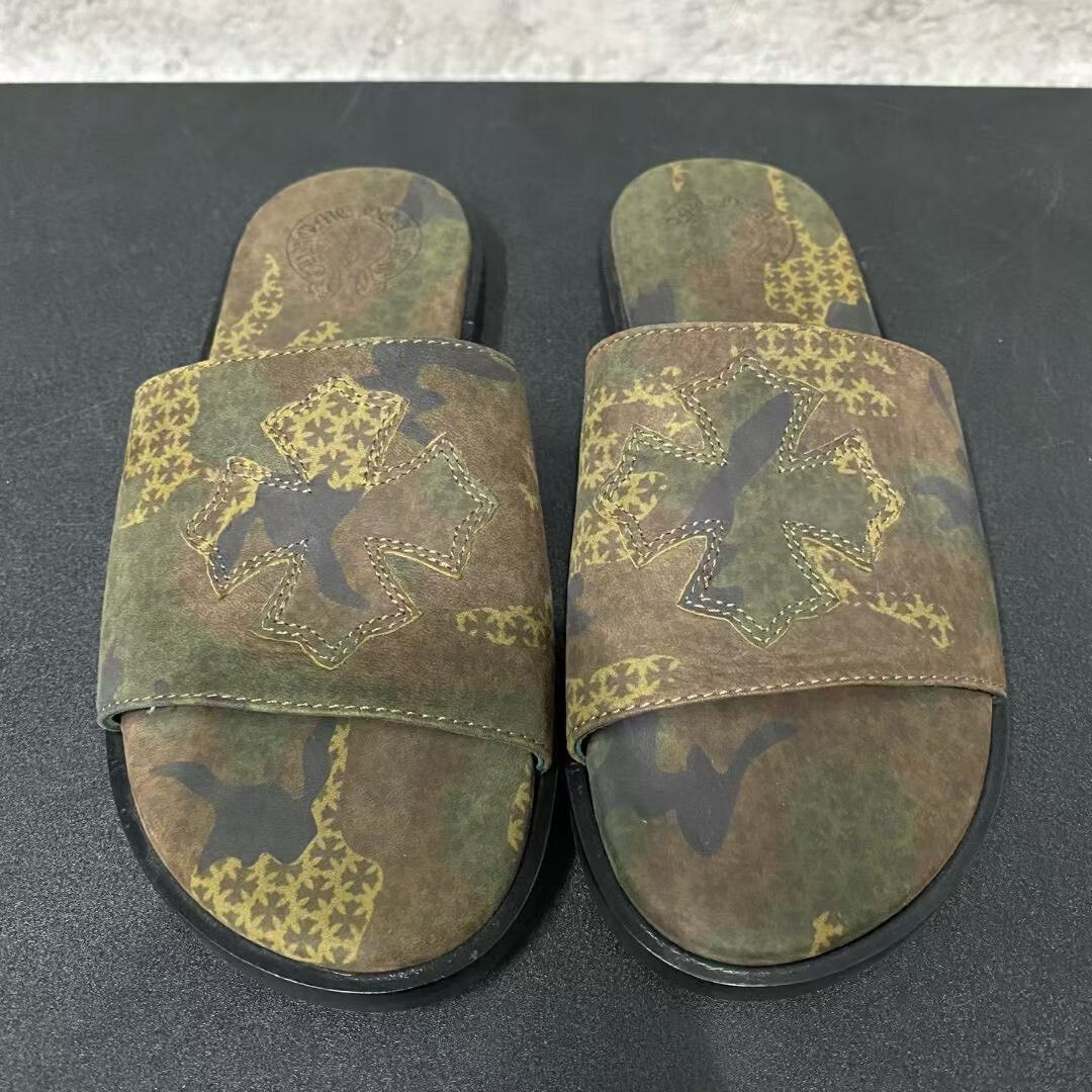 Chrome Hearts chrome hearts camouflage cross flip flops Size US 6.5 / EU 39-40 - 1 Thumbnail