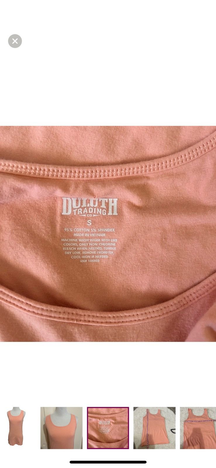 Duluth Trading Company Duluth trading co small no yank tank top Size S / US 4 / IT 40 - 3 Thumbnail