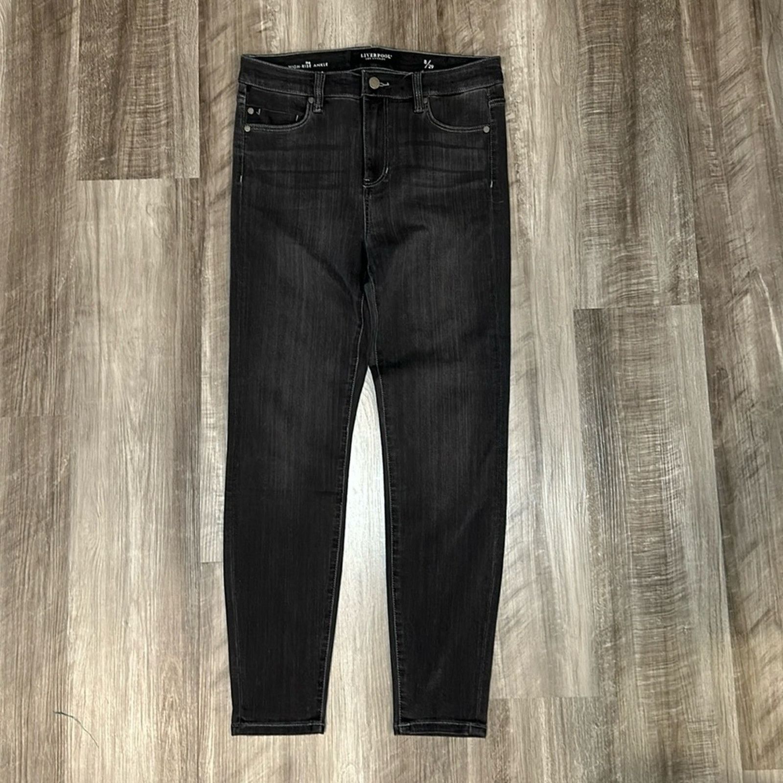 Other Liverpool The High Rise Ankle Jeans - 8/29 Size 29" - 1 Thumbnail