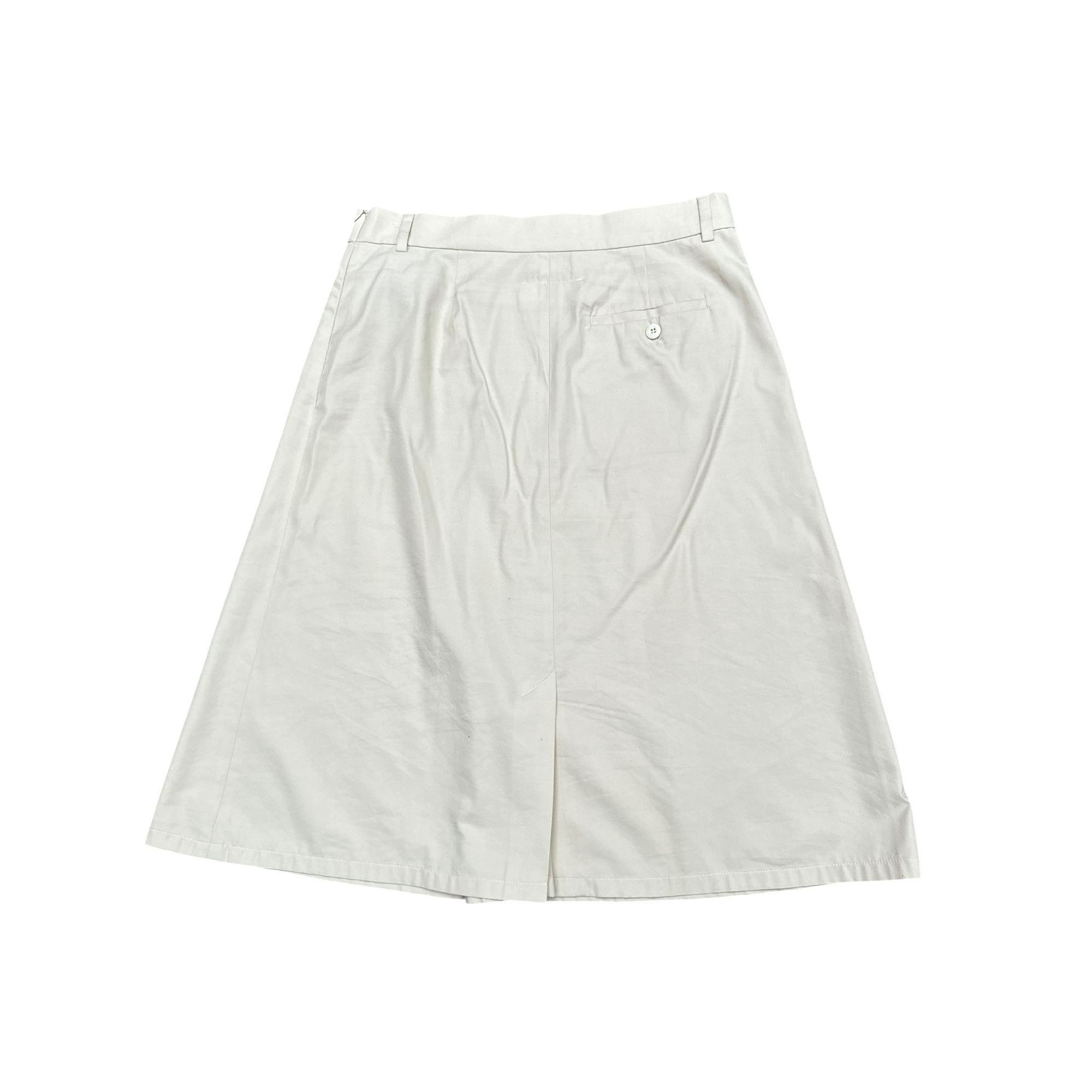 Maison Margiela Beige Midi Skirt Size 30" / US 8 / IT 44 - 2 Thumbnail