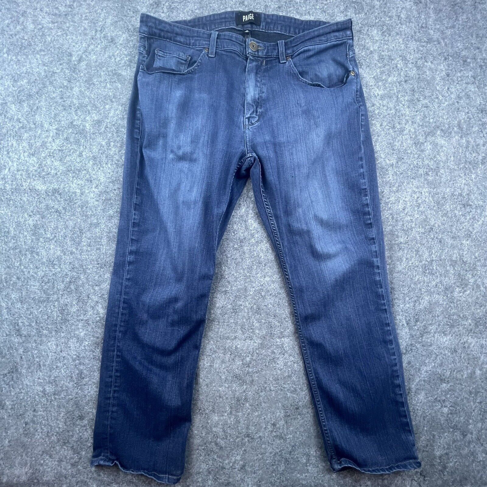 Paige Paige Jeans Mens 36 Federal Straight Stretch Dark USA Size US 36 / EU 52 - 1 Thumbnail