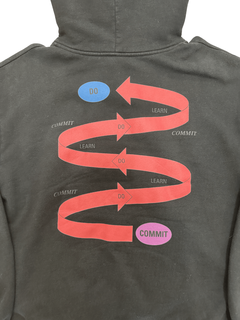 Balenciaga Balenciaga 'Do Learn Commit' hoodie Size US M / EU 48-50 / 2 - 4 Thumbnail