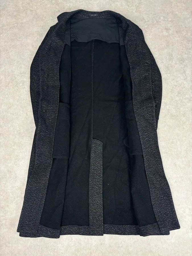 Emporio Armani AW2005 Emporio Armani Long Premium Wool Black Coat Size US L / EU 52-54 / 3 - 7 Thumbnail