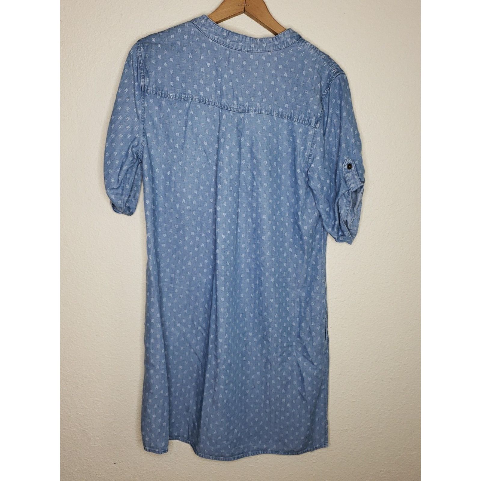 Alberta Ferretti Philosophy Dress Size SMALL Boho Lace Up Neckline Tab Sleeve Size S / US 4 / IT 40 - 9 Thumbnail