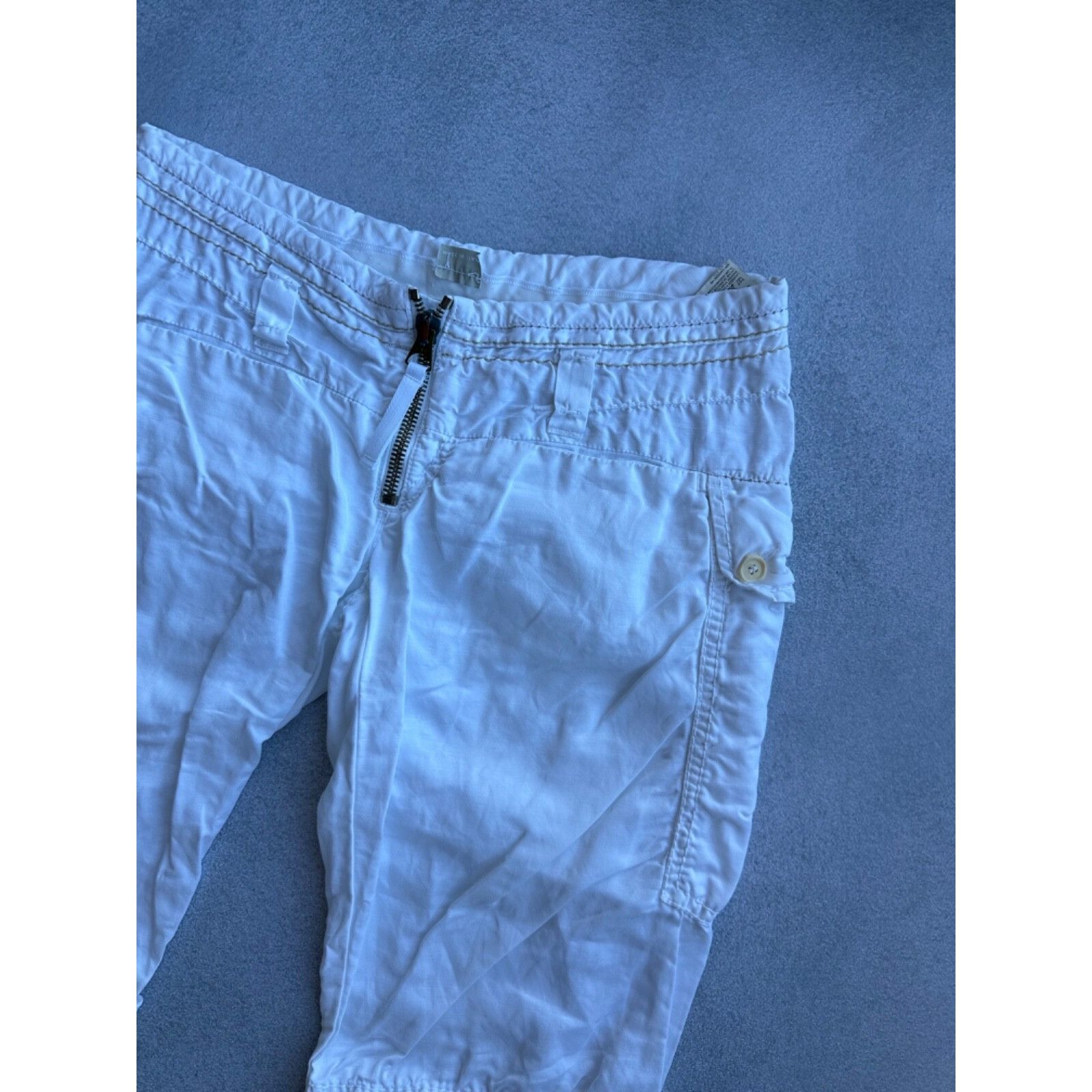 Marithe + Francois Girbaud VTG Marithe Francois Girbaud Woman Linen Pants Size 29" - 10 Thumbnail