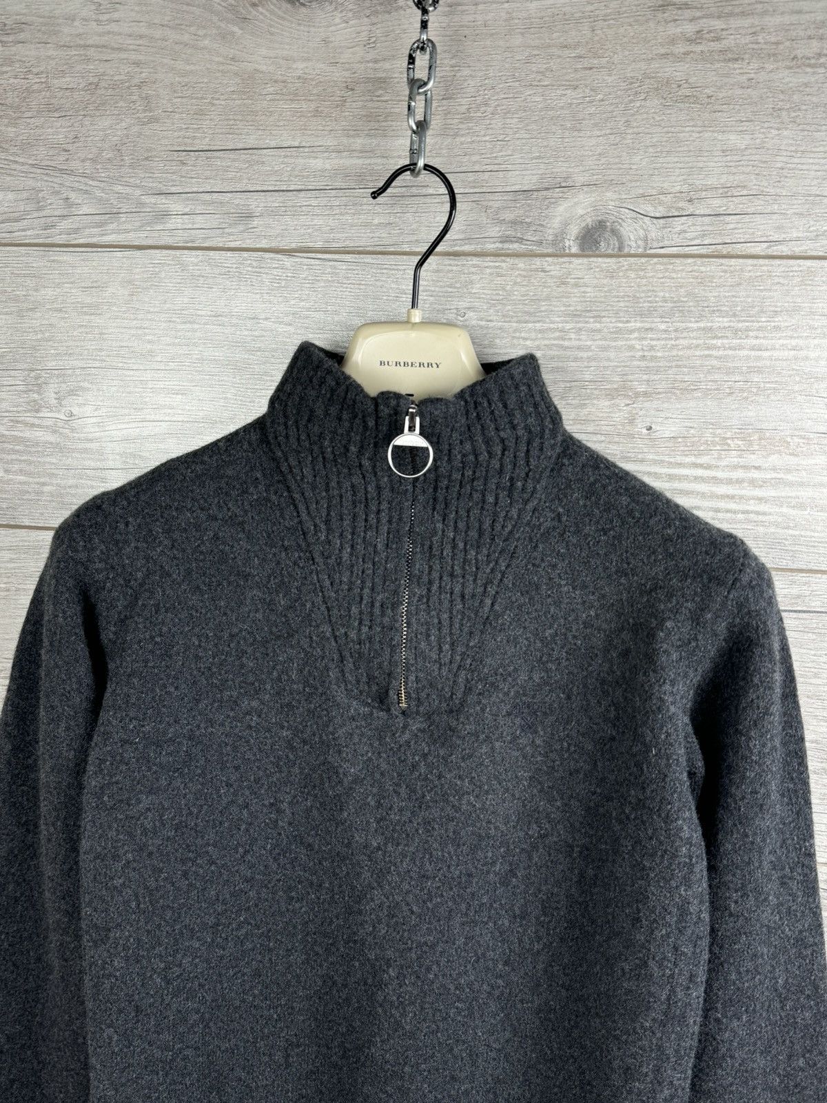 Barbour × Vintage Barbour Wool Sweater Vintage Size S-M Size US S / EU 44-46 / 1 - 6 Thumbnail