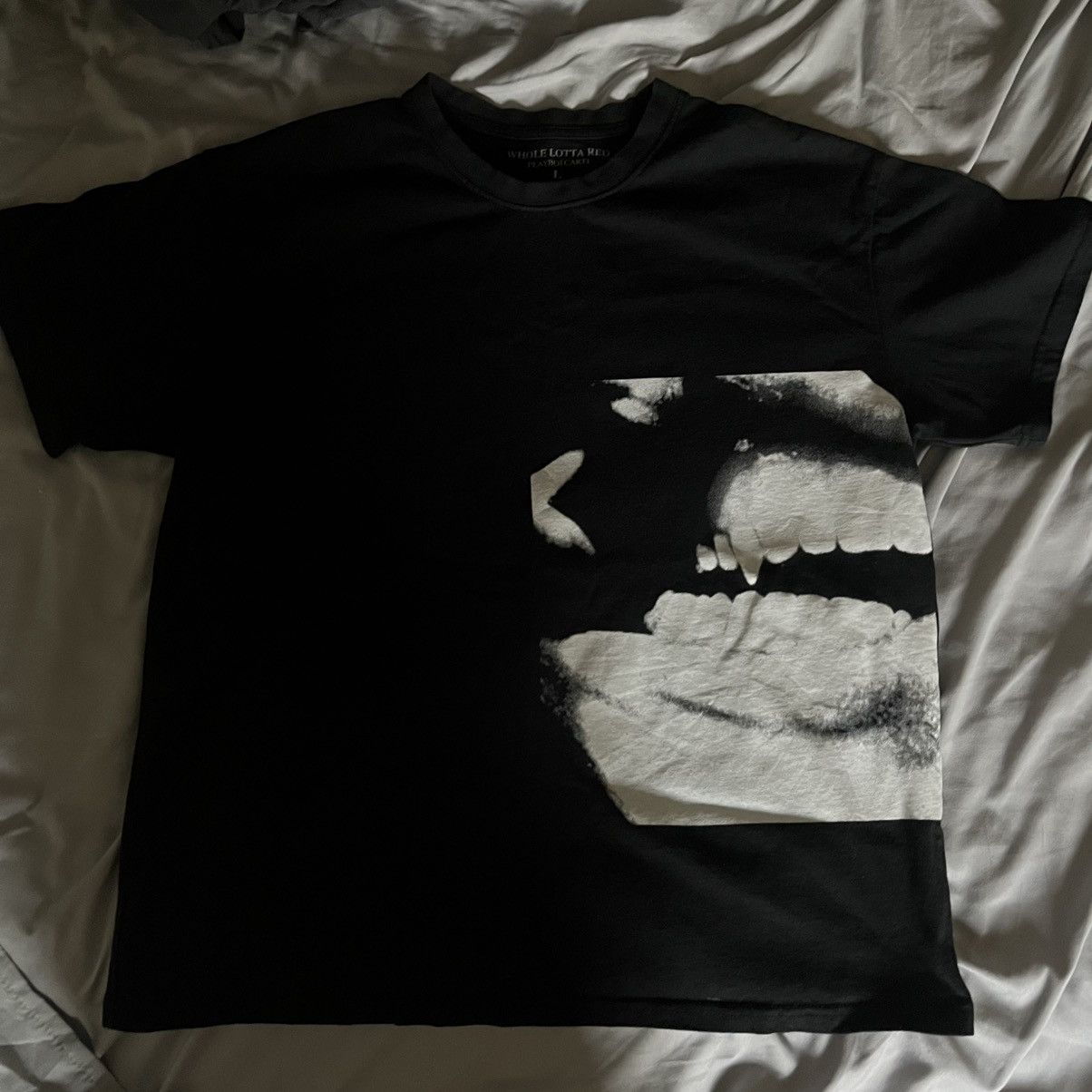 Playboi Carti Playboi Carti Whole Lotta Red Tour Vamp Teeth Tee Size US L / EU 52-54 / 3 - 1 Thumbnail