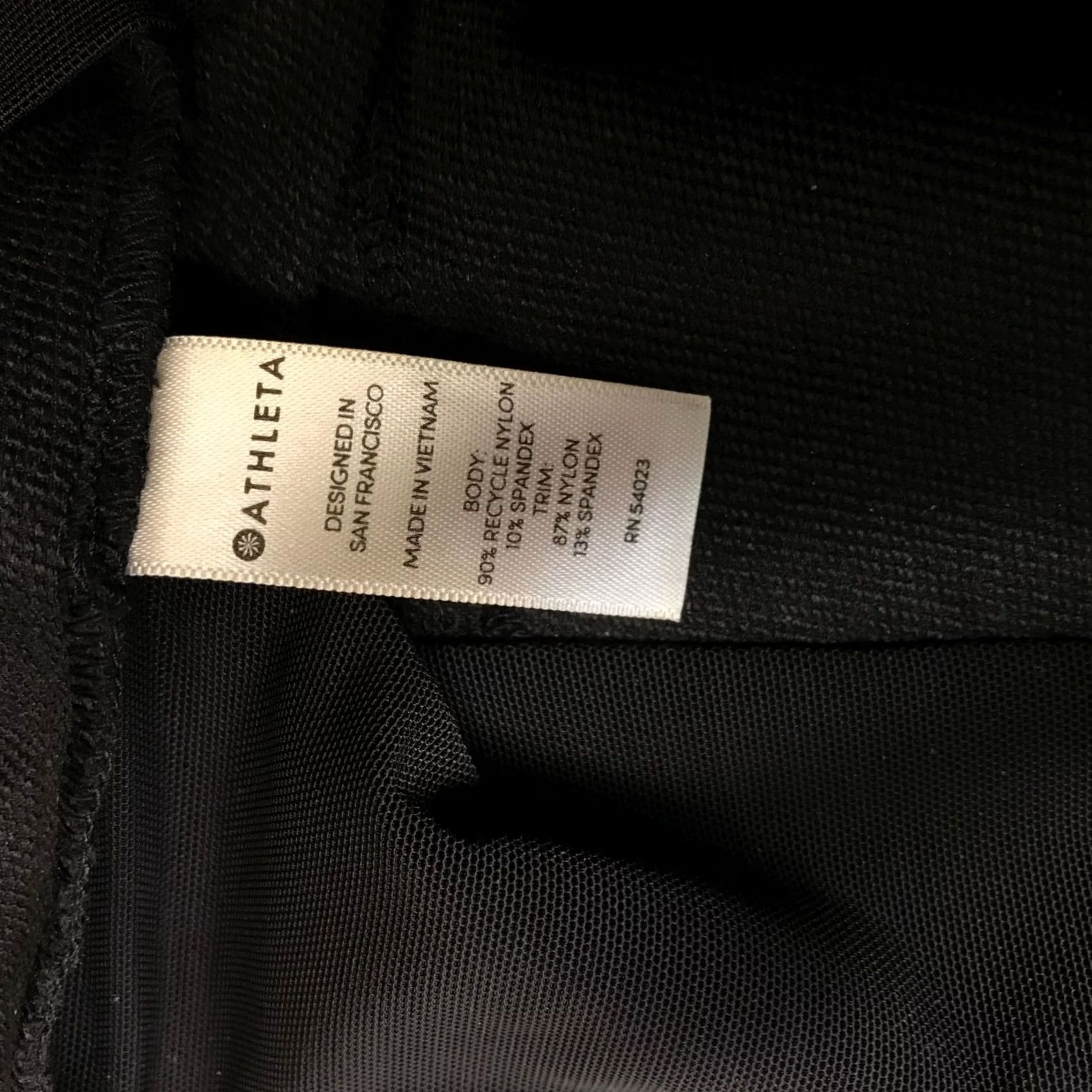 Athleta ATHLETA Women's Black Nylon Blend Dress Pants Pockets Size 12 Size 34" / US 12 / IT 48 - 8 Thumbnail