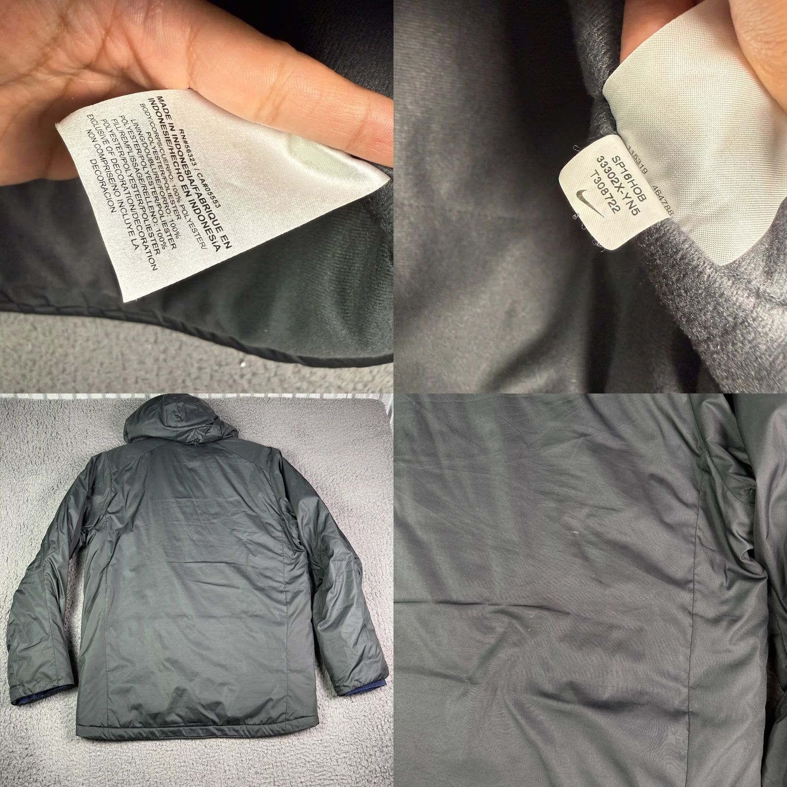 Nike Nike Storm Fit New York Yankees Puffer Jacket Mens M Black Hooded MLB Full Zip Size US M / EU 48-50 / 2 - 8 Thumbnail