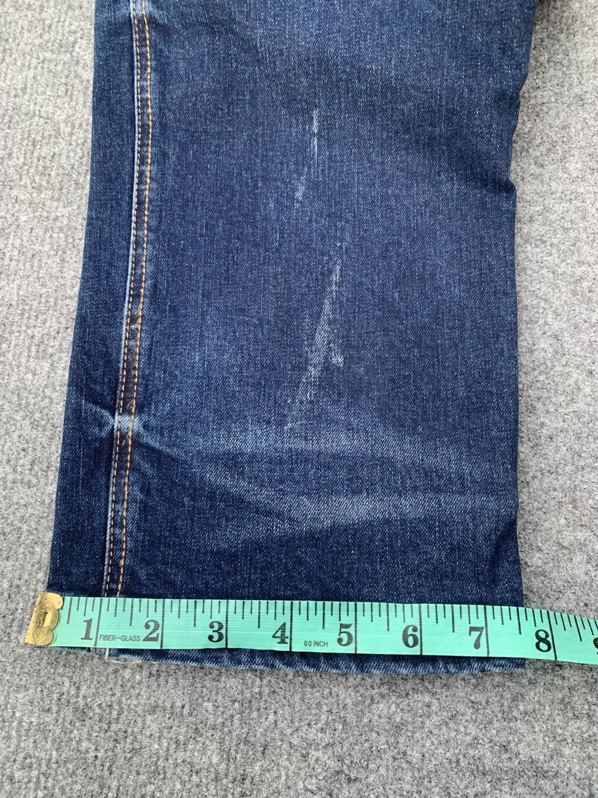 Japanese Brand MCD More Core Division Embroidered Dragon Denim Jeans. Size US 32 / EU 48 - 9 Thumbnail