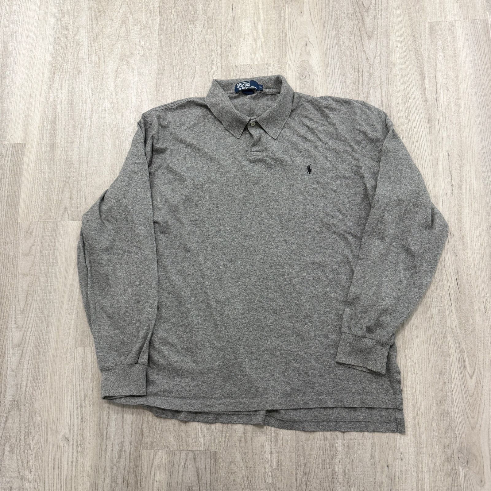 Polo Ralph Lauren Vintage Polo Ralph Lauren Long Sleeve Polo Shirt Extra Large Size US XL / EU 56 / 4 - 1 Thumbnail