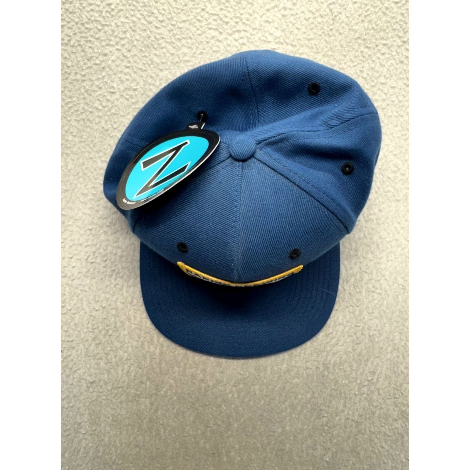 Zephyr Zephyr Snapback Hat Mens One Size Adjustable Braided Rope Detail Rapids Brewing Company Blue Size ONE SIZE - 7 Thumbnail
