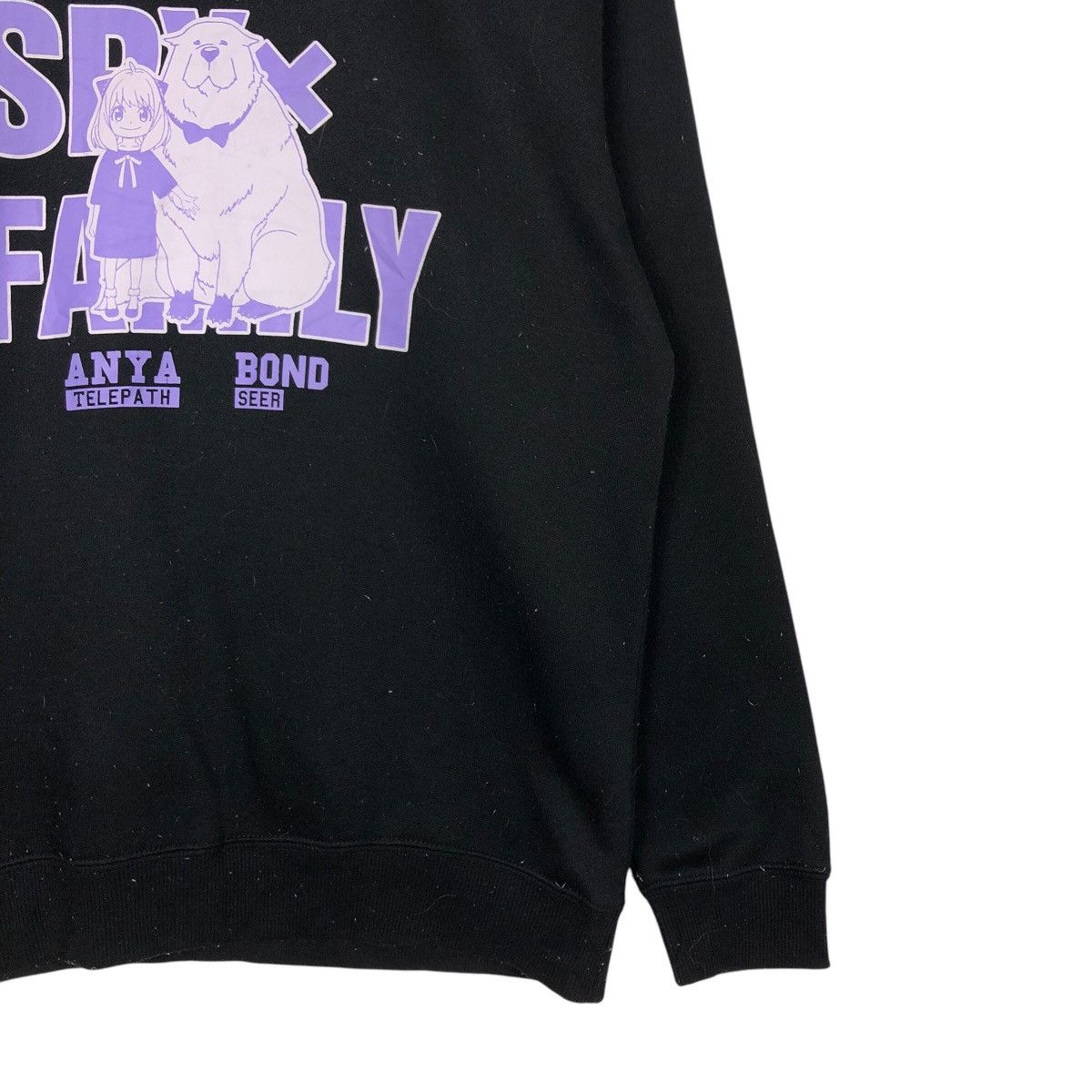Cartoon Network × Japanese Brand 📌Vintage Sweatshirt Cartoon Spy Family Big Logo Size US L / EU 52-54 / 3 - 6 Thumbnail