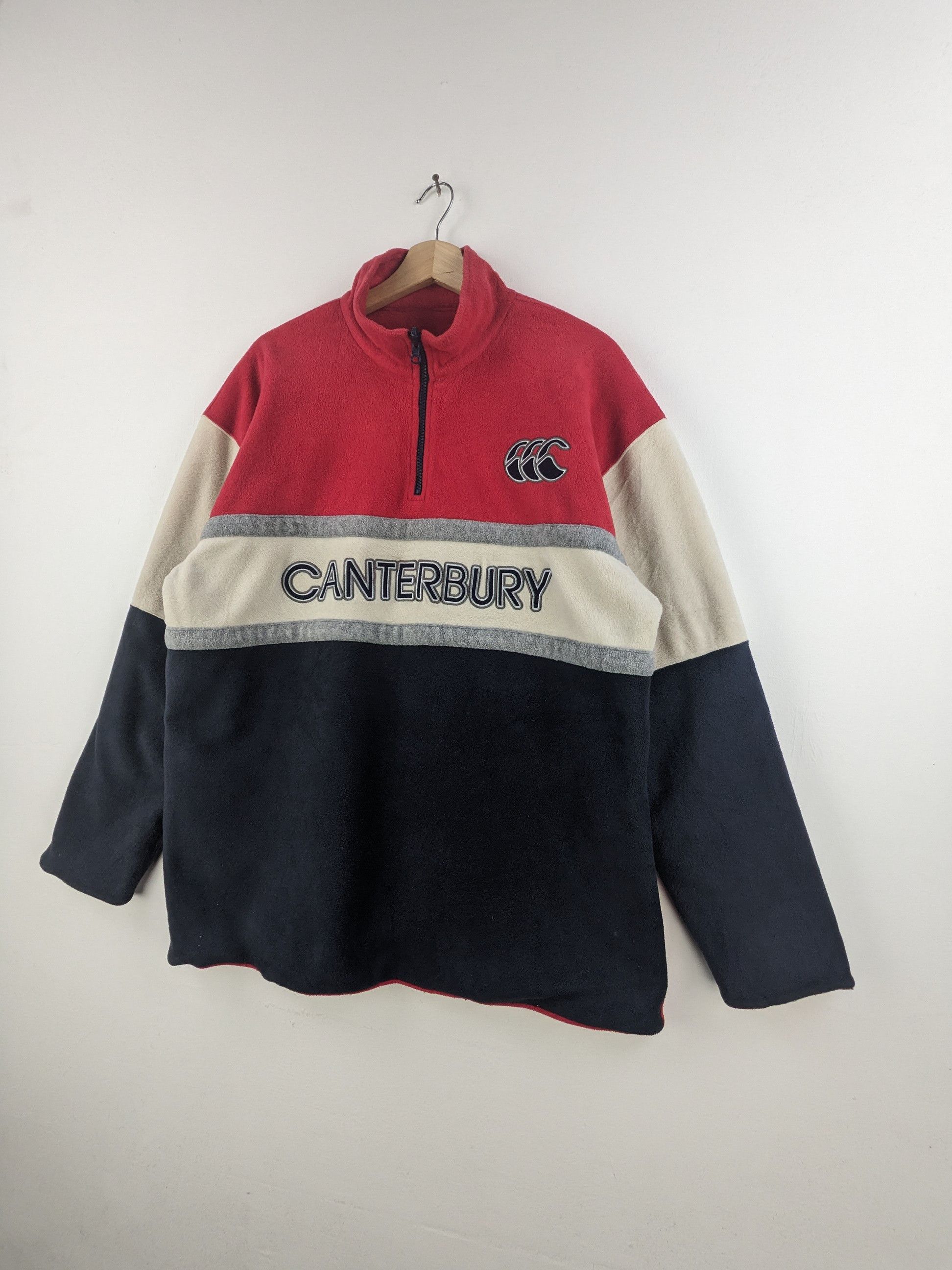 Canterbury of New Zealand × Vintage Vintage Canterbury Of New Zealand Block Colour Sweater Size US XL / EU 56 / 4 - 2 Thumbnail