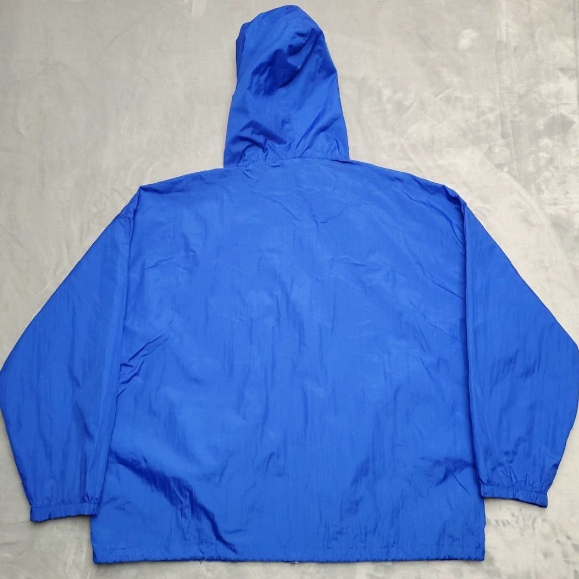 ESPIRIT VTG Pro Spirit Track Jacket Men XL Blue Windbreaker 100% Nylon Full Zip Unlined Vintage 90s Casual Mens Size US XL / EU 56 / 4 - 6 Thumbnail