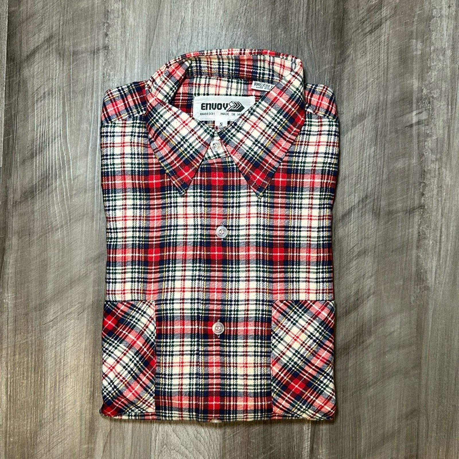 Other Envoy Vintage Flannel Long Sleeve Button Down - Small Size US S / EU 44-46 / 1 - 1 Thumbnail