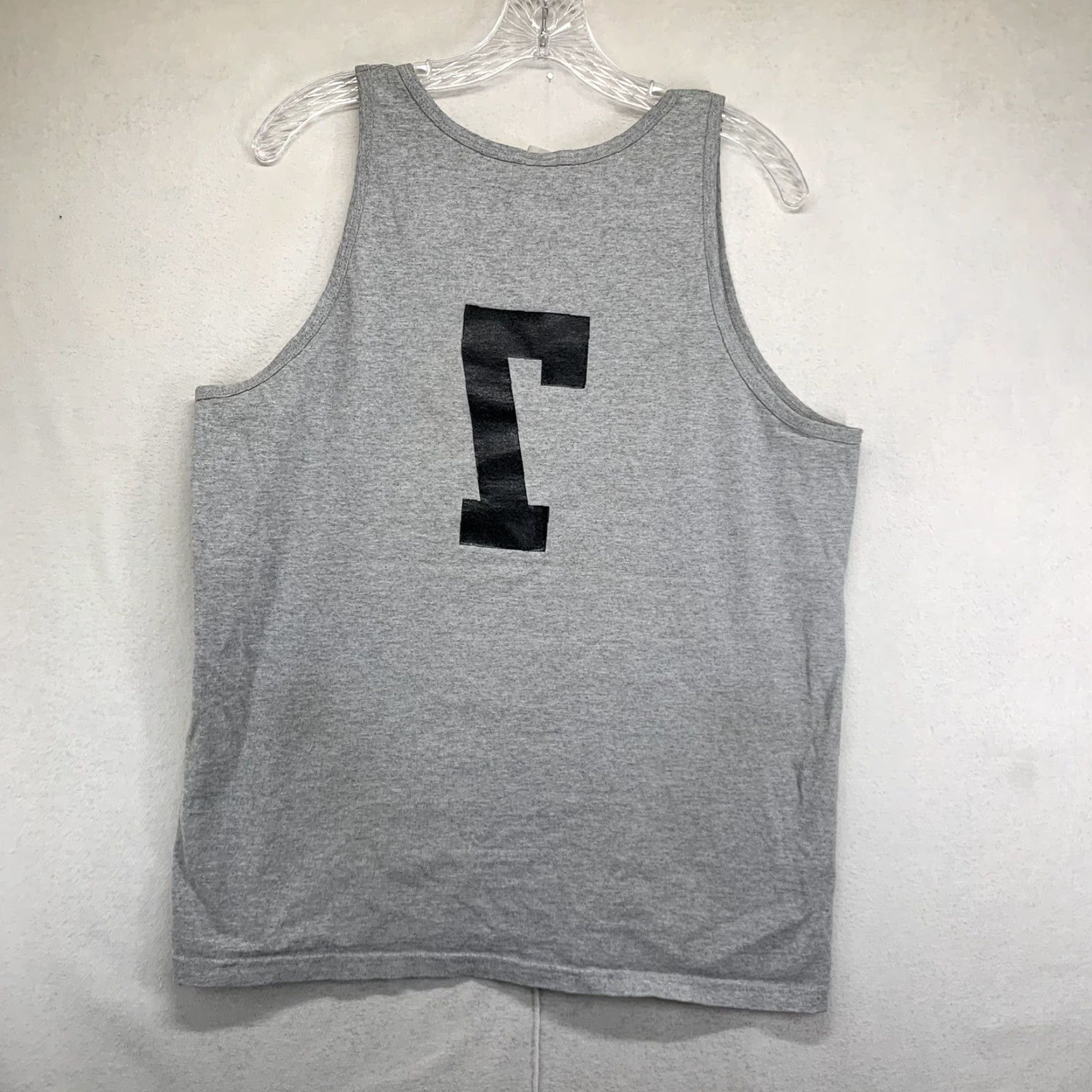 Anvil VINTAGE Anvil Basketball Tank Top Unisex Adult Medium Gray 90s Activewear Sleeveless Pullover 7 Dracut Size US M / EU 48-50 / 2 - 3 Thumbnail