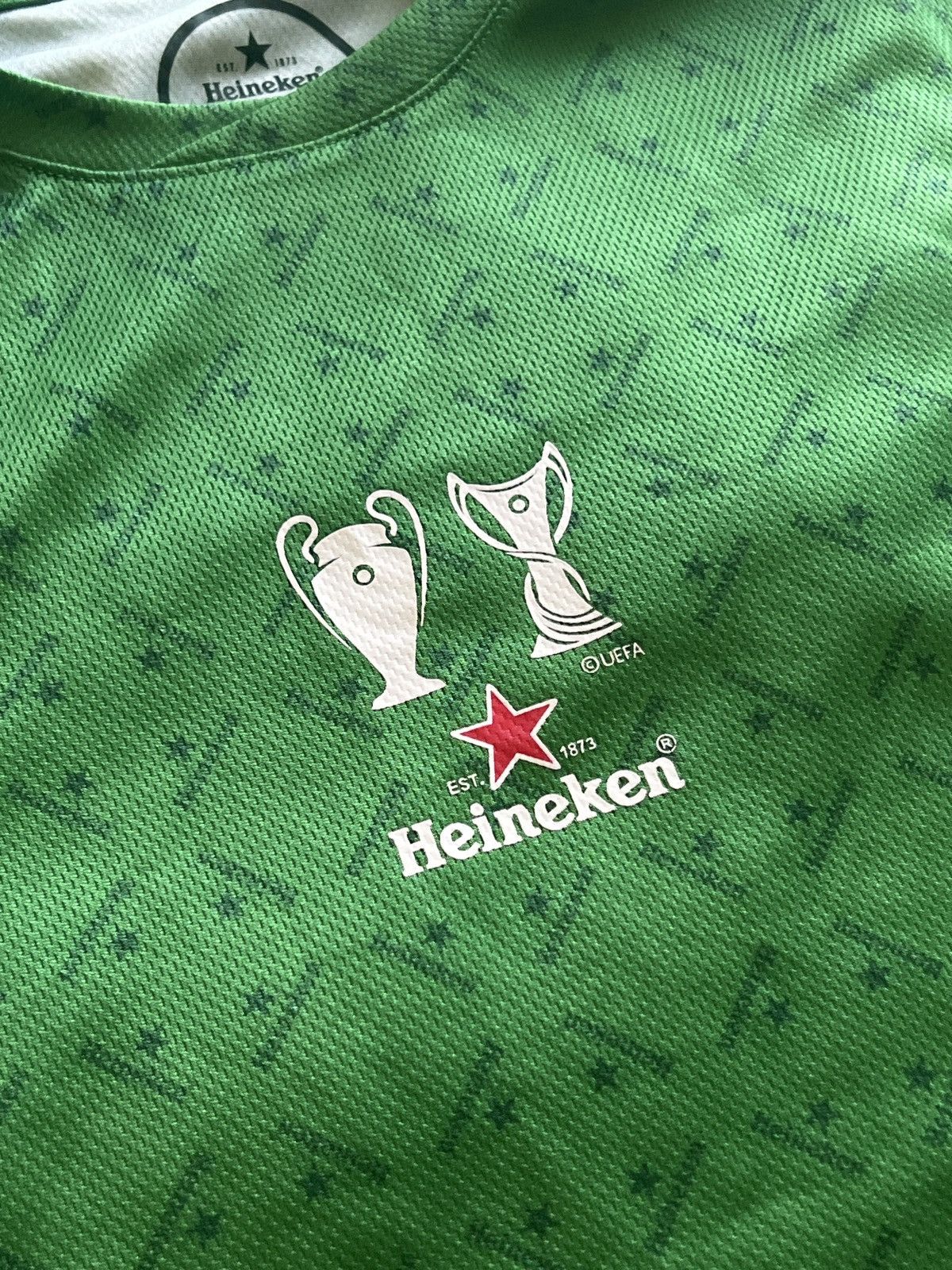 Heineken Heineken X UEFA Champions League T-Shirt/Jersey Type Shirt Size US M / EU 48-50 / 2 - 3 Thumbnail