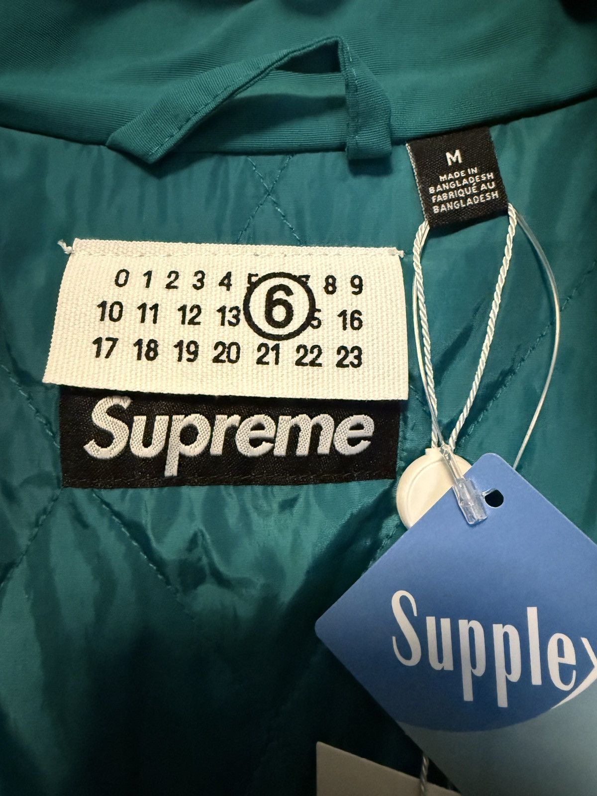 Maison Margiela × Supreme Supreme MM6/Maison Margiela Split Stadium Jacket Size US M / EU 48-50 / 2 - 4 Thumbnail