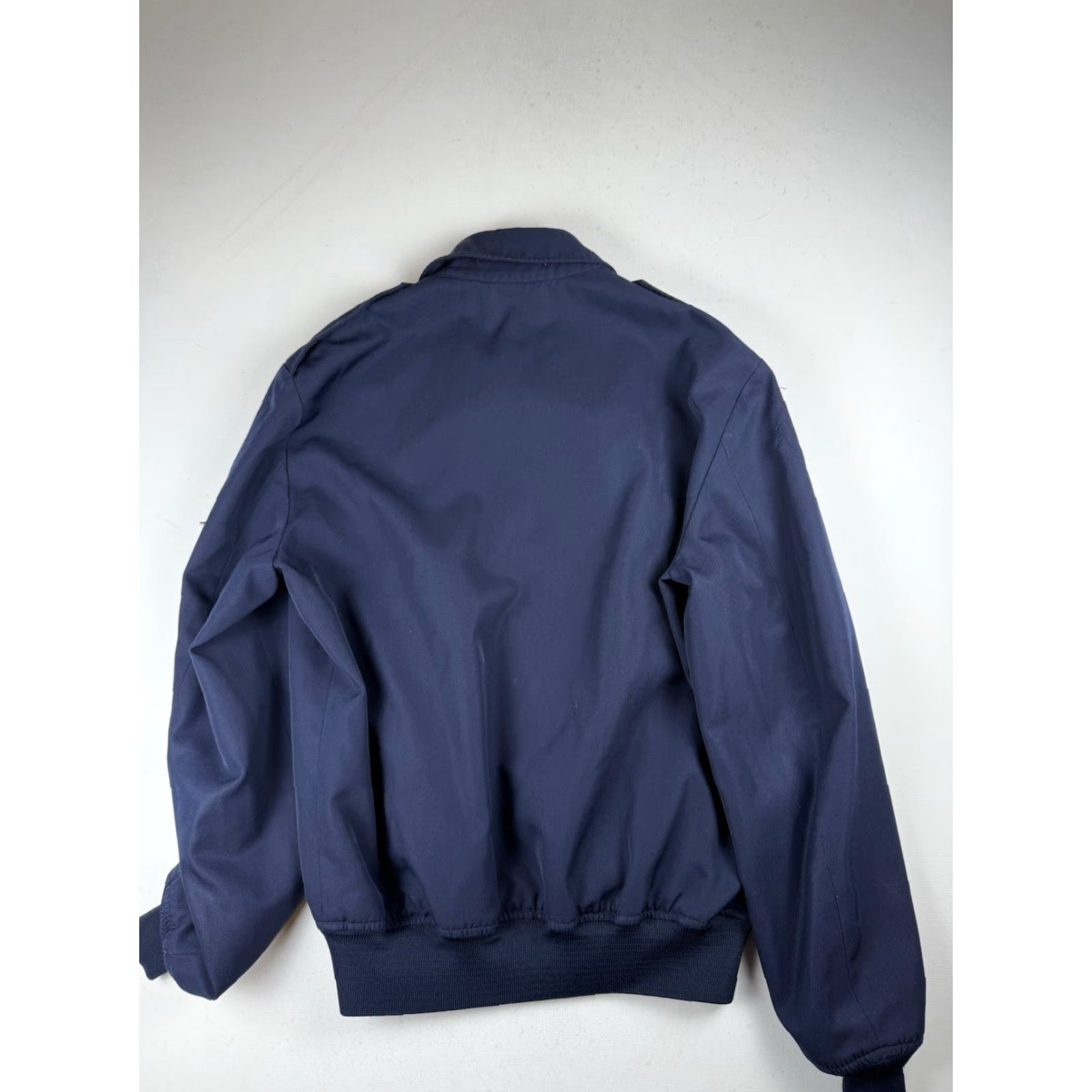Vintage Defense Logistics Jacket Men Wing Military Regular 40L Blue Solid Cross Training Casual Workwear Vintage No N/A Size US XXS / EU 40 - 8 Thumbnail