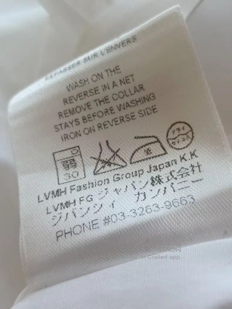 Givenchy Givenchy Men's White Shirt Size US M / EU 48-50 / 2 - 7 Thumbnail