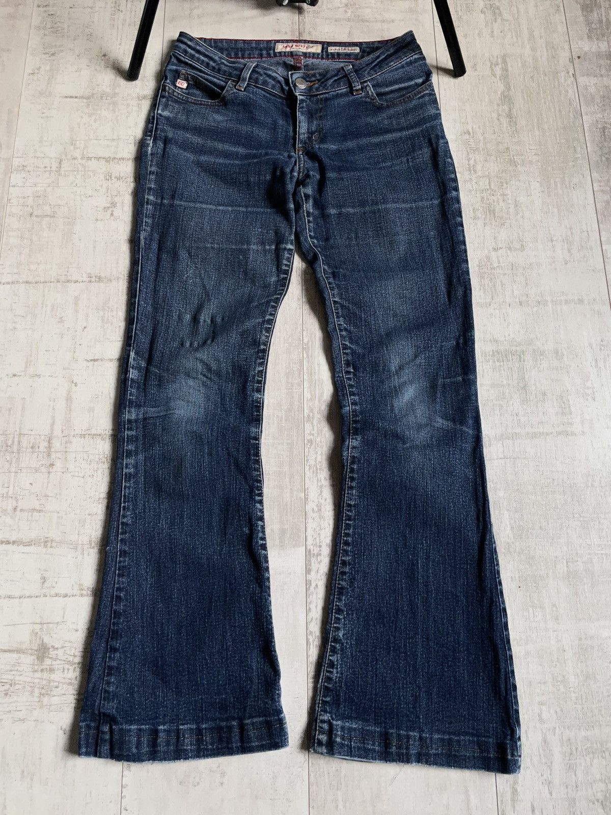 Miss Sixty Vintage Y2K Miss Sixty 00’s Flare Denim Jeans RARE Size 27" / US 4 / IT 40 - 2 Thumbnail