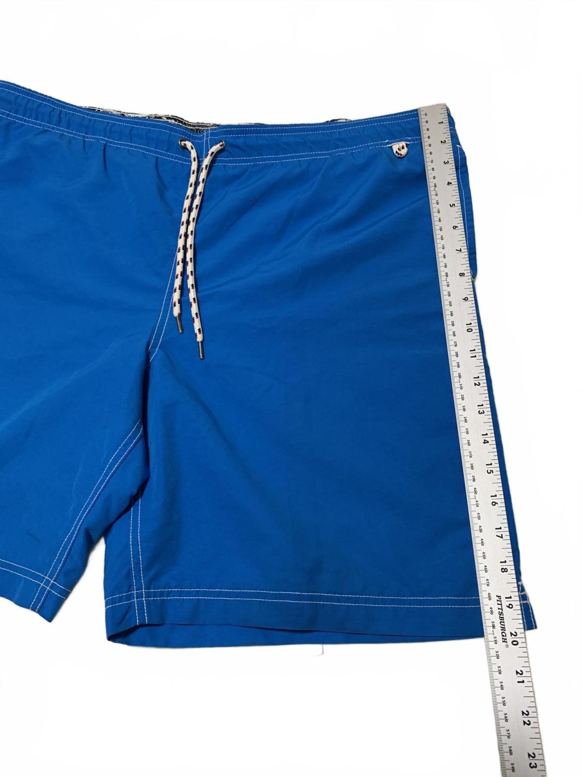 Lands' End Lands End Men's L 36-38 Blue Swim Trunks Drawstring Size US 34 / EU 50 - 4 Thumbnail