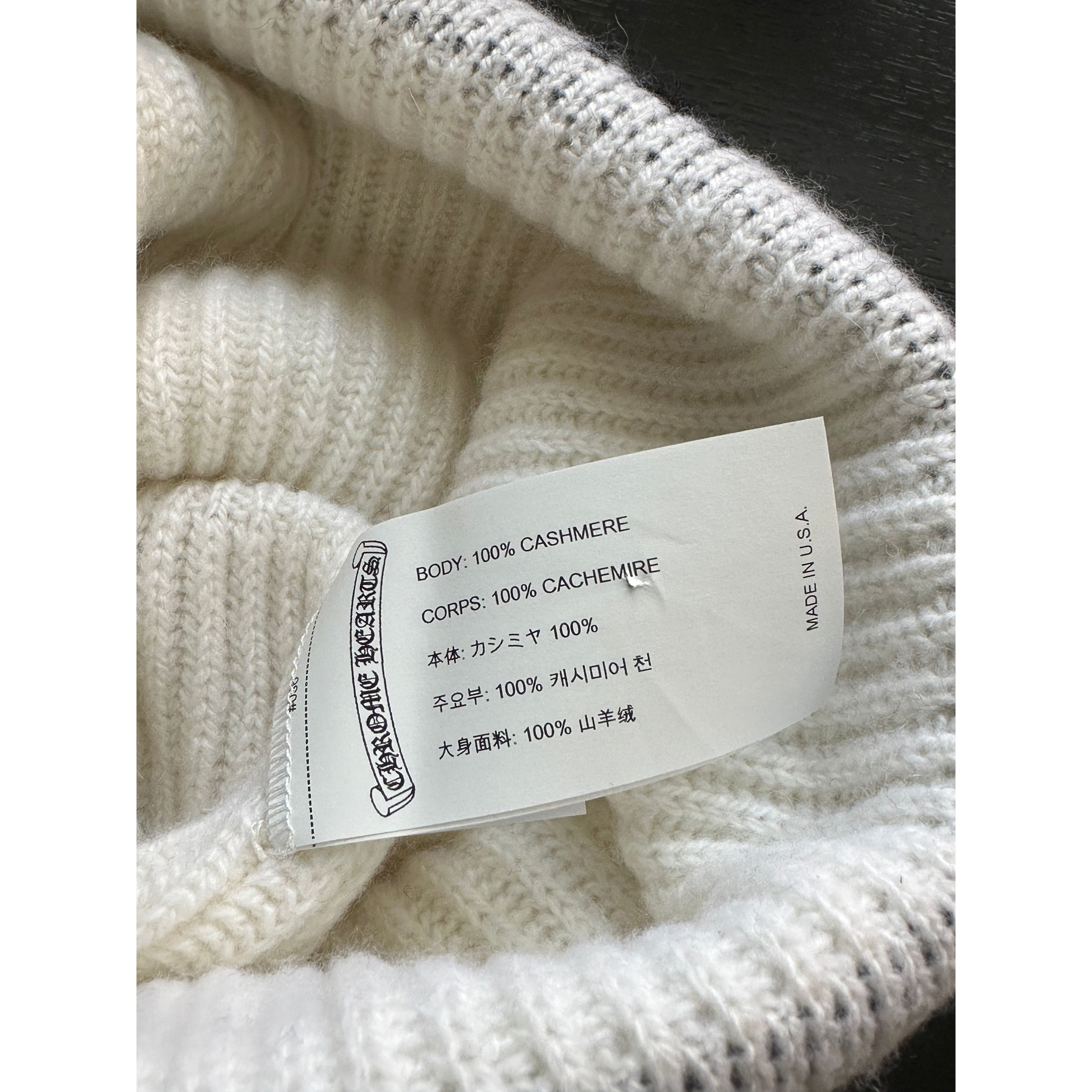 Chrome Hearts CHROME HEARTS BIG DADDY BEANIE NYC WHITE Size ONE SIZE - 3 Thumbnail