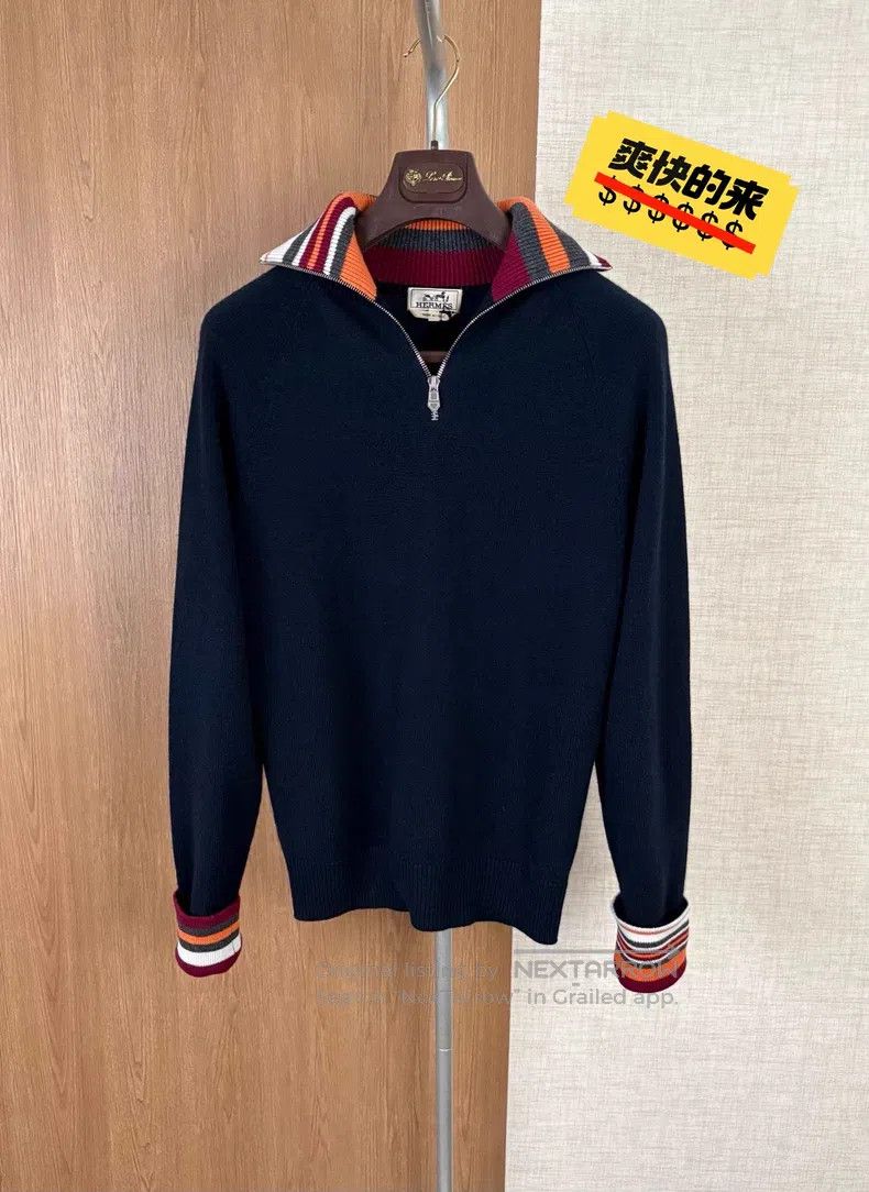 Hermes Hermes Autumn and Winter, Cashmere Sweater Size US S / EU 44-46 / 1 - 1 Thumbnail
