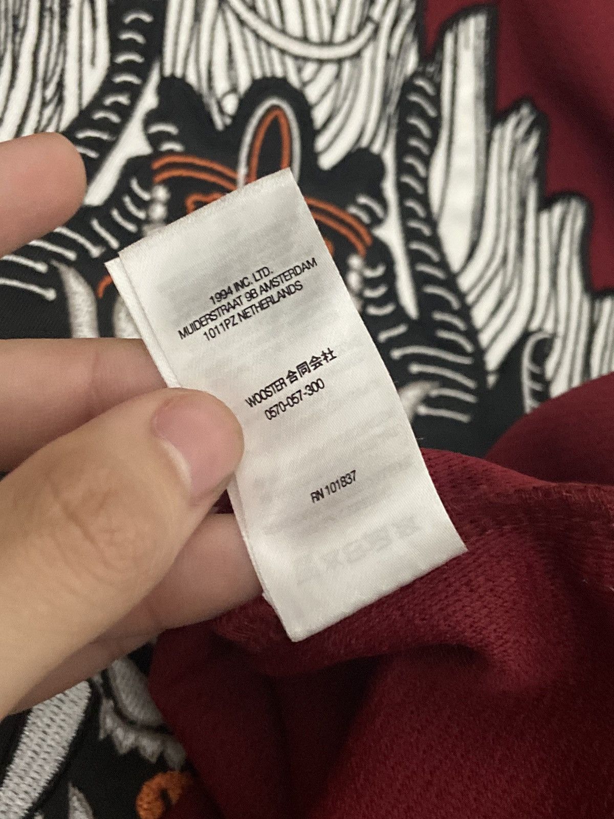 Supreme Supreme Demon Hockey Jersey FW21 Size US L / EU 52-54 / 3 - 7 Thumbnail