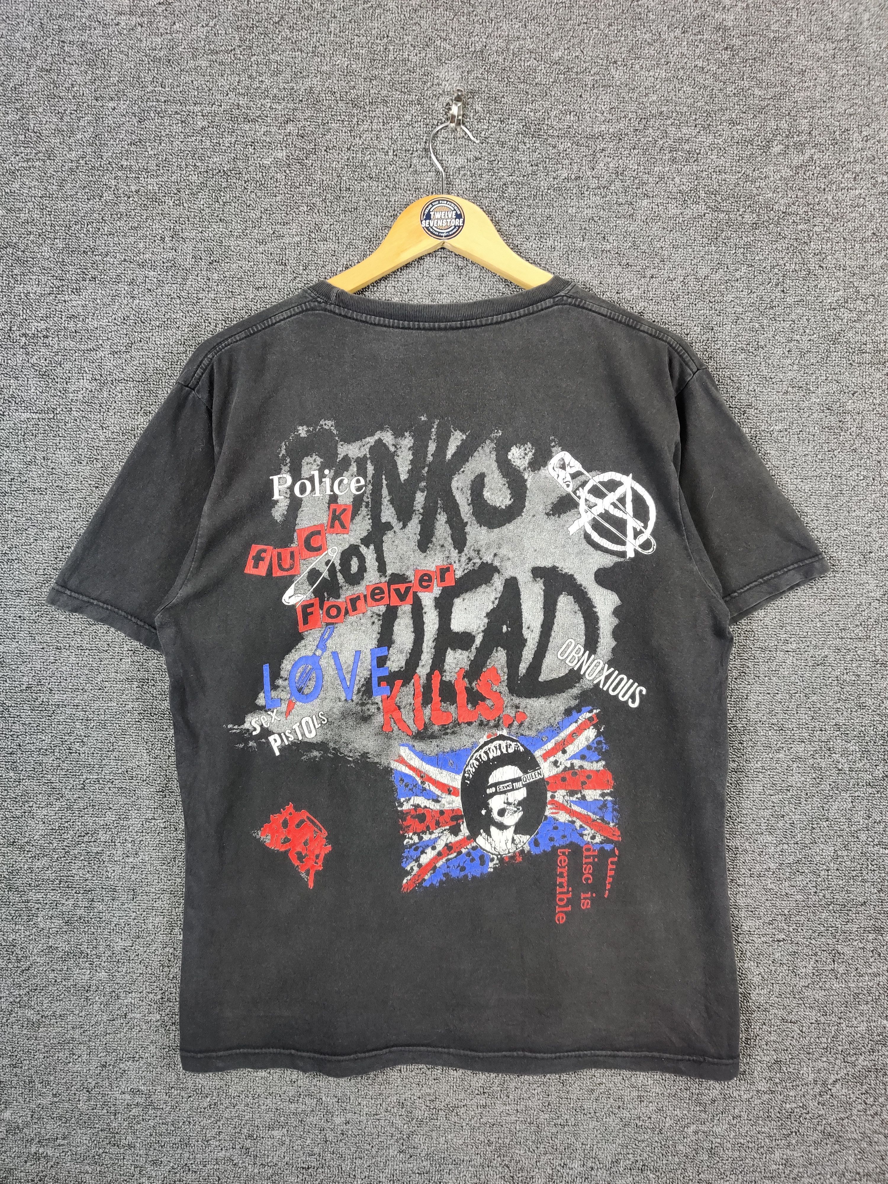 Band Tees Vintage Sex Pistols Punk Not Dead Rock Band Tee Size US L / EU 52-54 / 3 - 7 Thumbnail