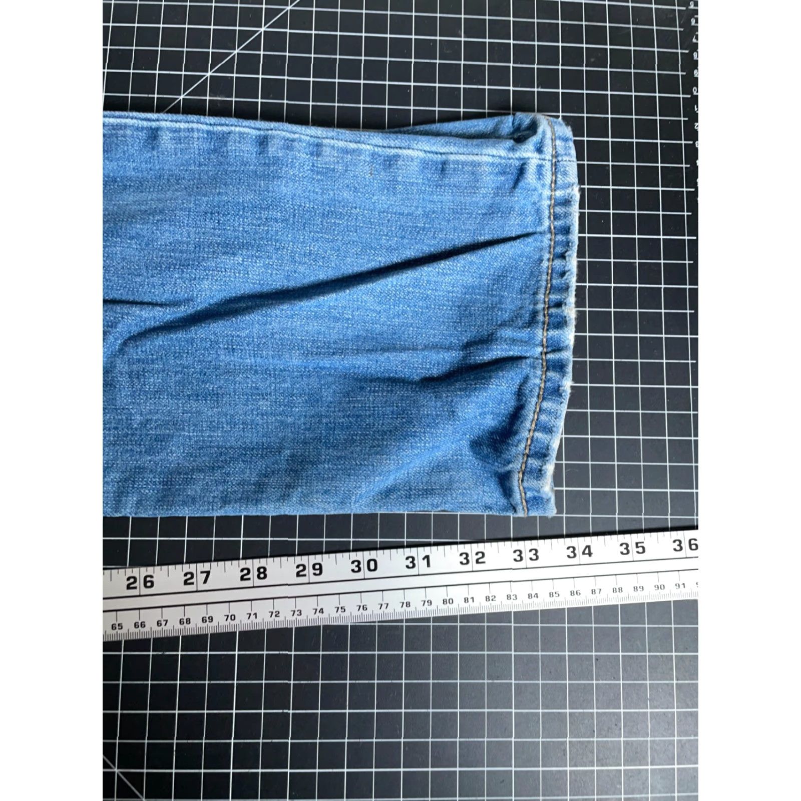 Stetson John B. Stetson 1520 Standard Straight Leg Jeans Men 31 x 33.5 Blue Denim Size US 31 - 6 Thumbnail