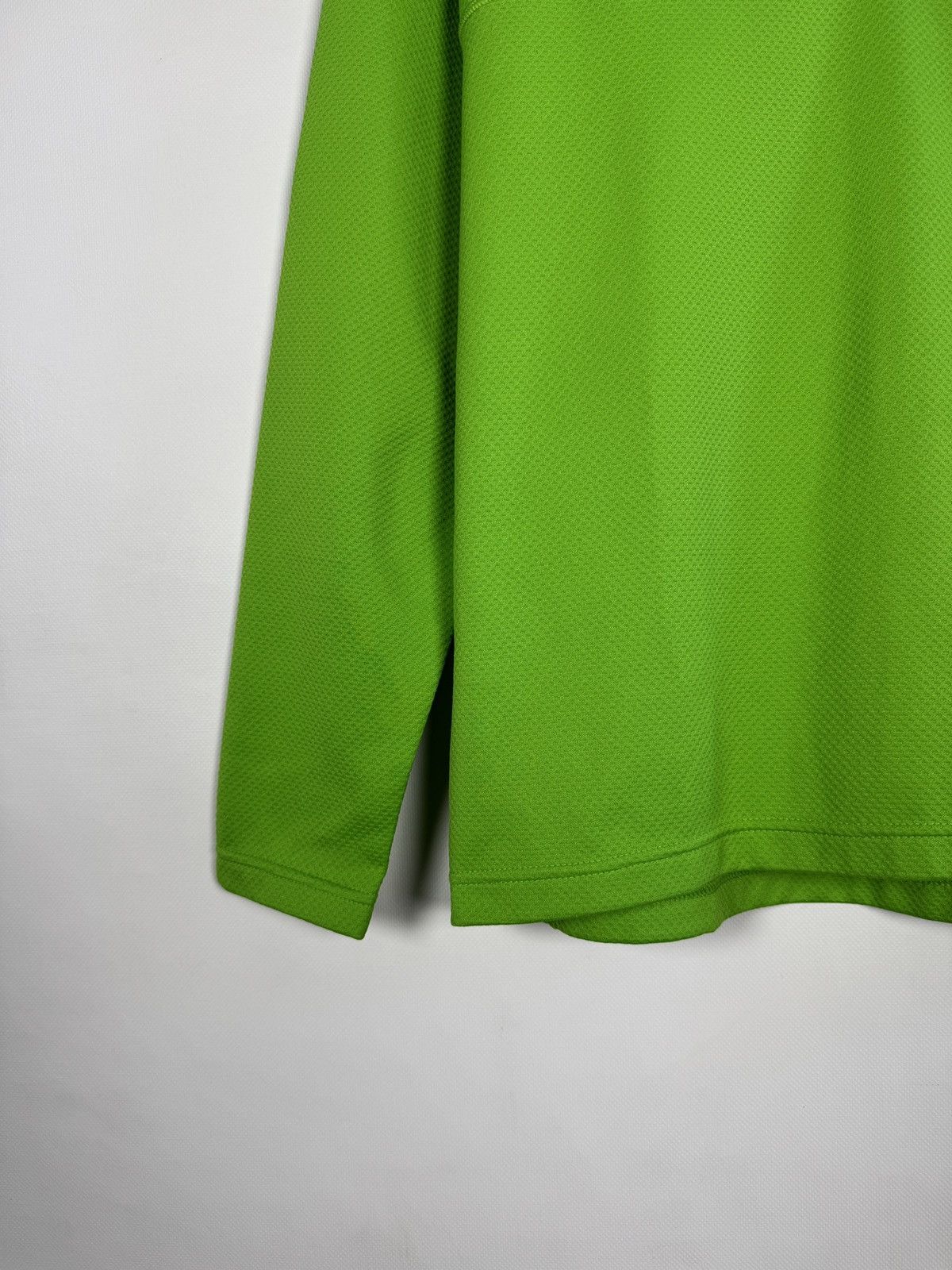 Salomon Salomon Green 1/4 Zip Pullover Long Sleeve Sport Top Size L Size US L / EU 52-54 / 3 - 4 Thumbnail
