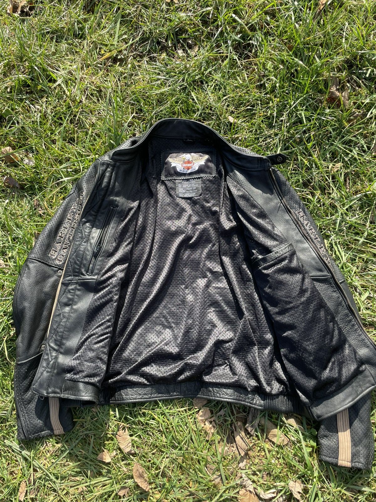 Harley Davidson × Vintage vintage 90s harley davidson jacket Size US L / EU 52-54 / 3 - 2 Thumbnail