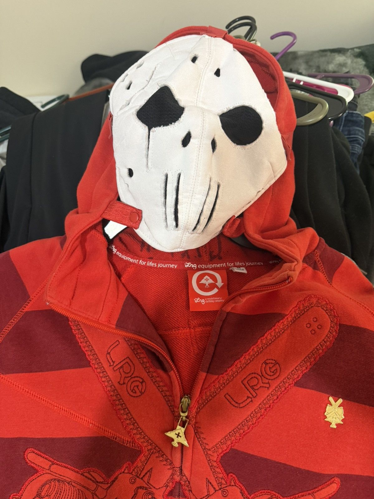 LRG Vintage LRG “Friday the 47th” Full-Zip Hoodie (w/mask) Size US M / EU 48-50 / 2 - 3 Thumbnail