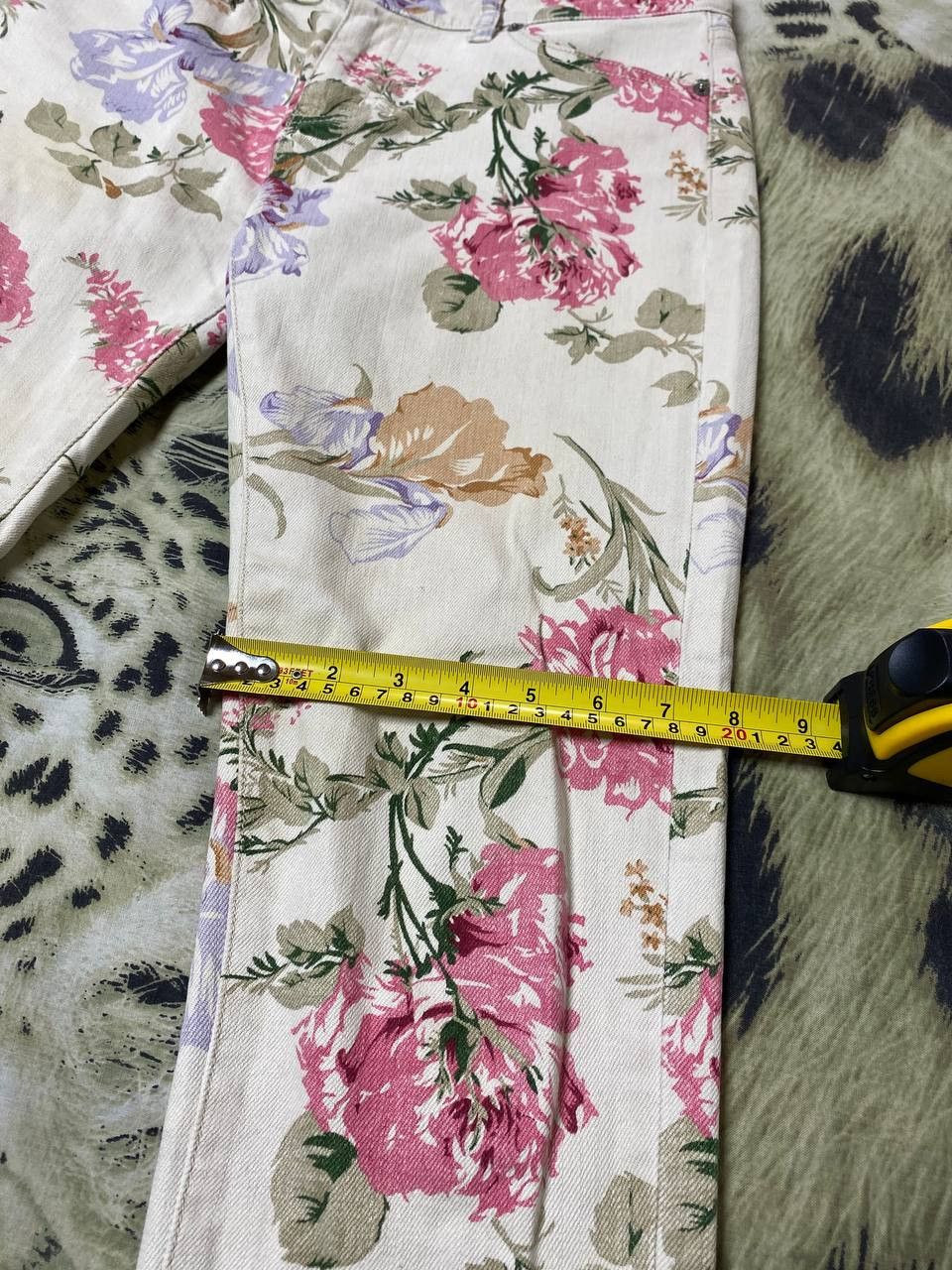 Denim & Supply Ralph Lauren Denim & Supply Ralph Lauren Flower Print Denim Jeans Size 29 Size 29" - 13 Thumbnail